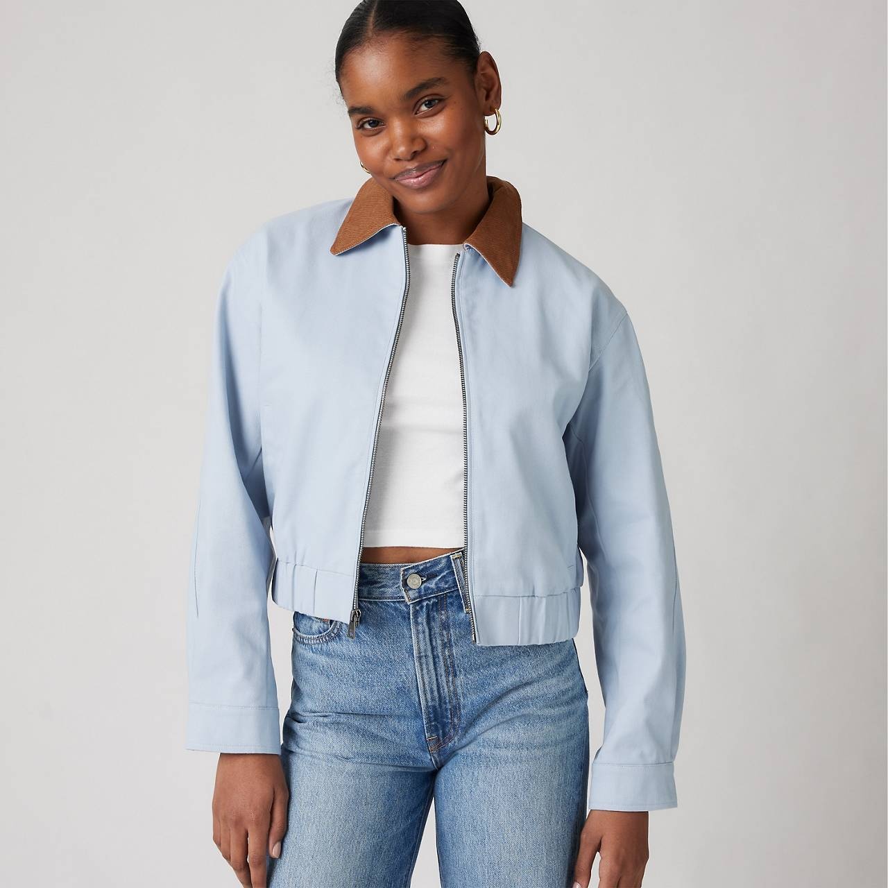 LAYDOWN COLLAR JACKET - 3