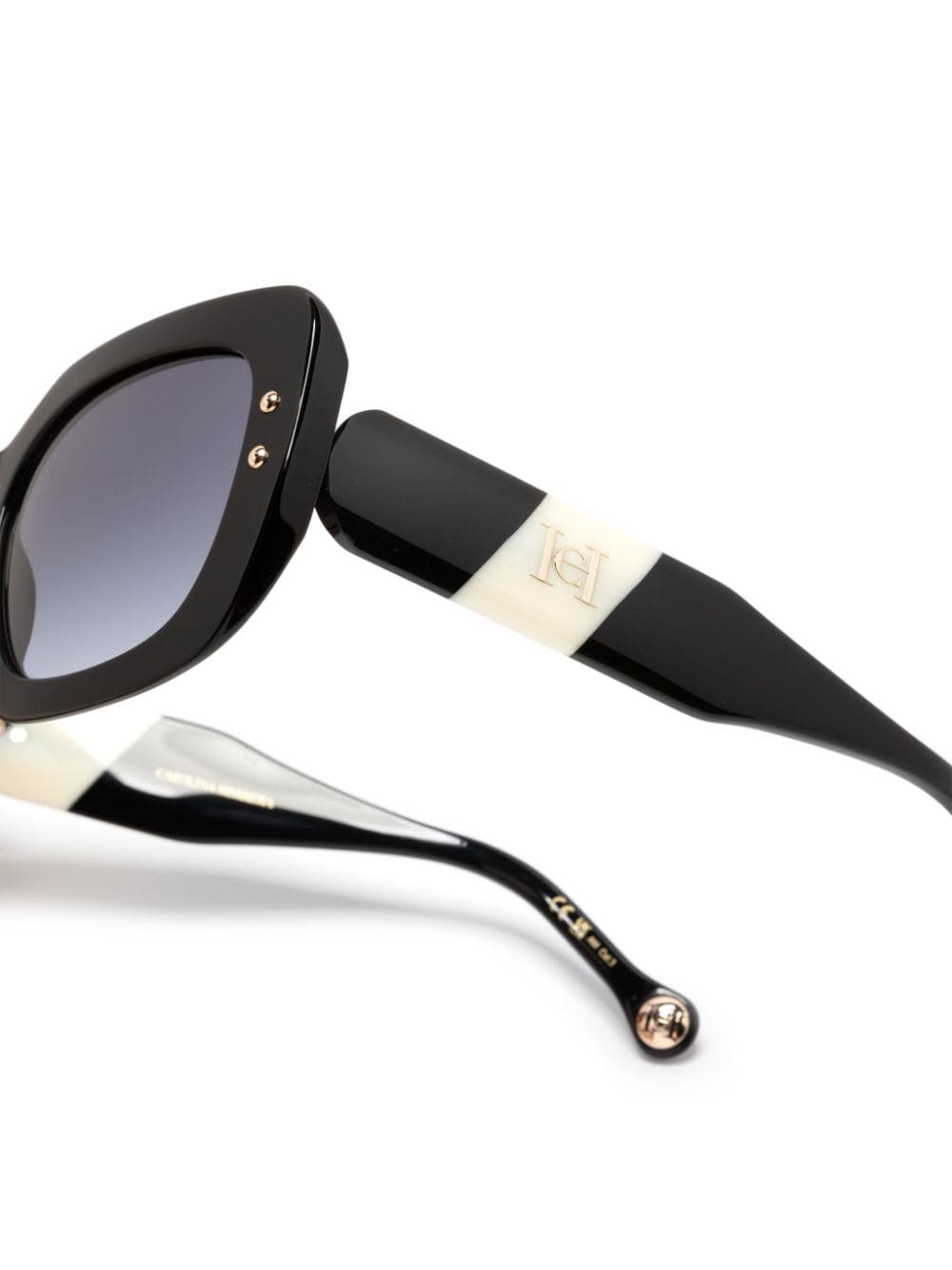 colour-block square-frame sunglasses - 3
