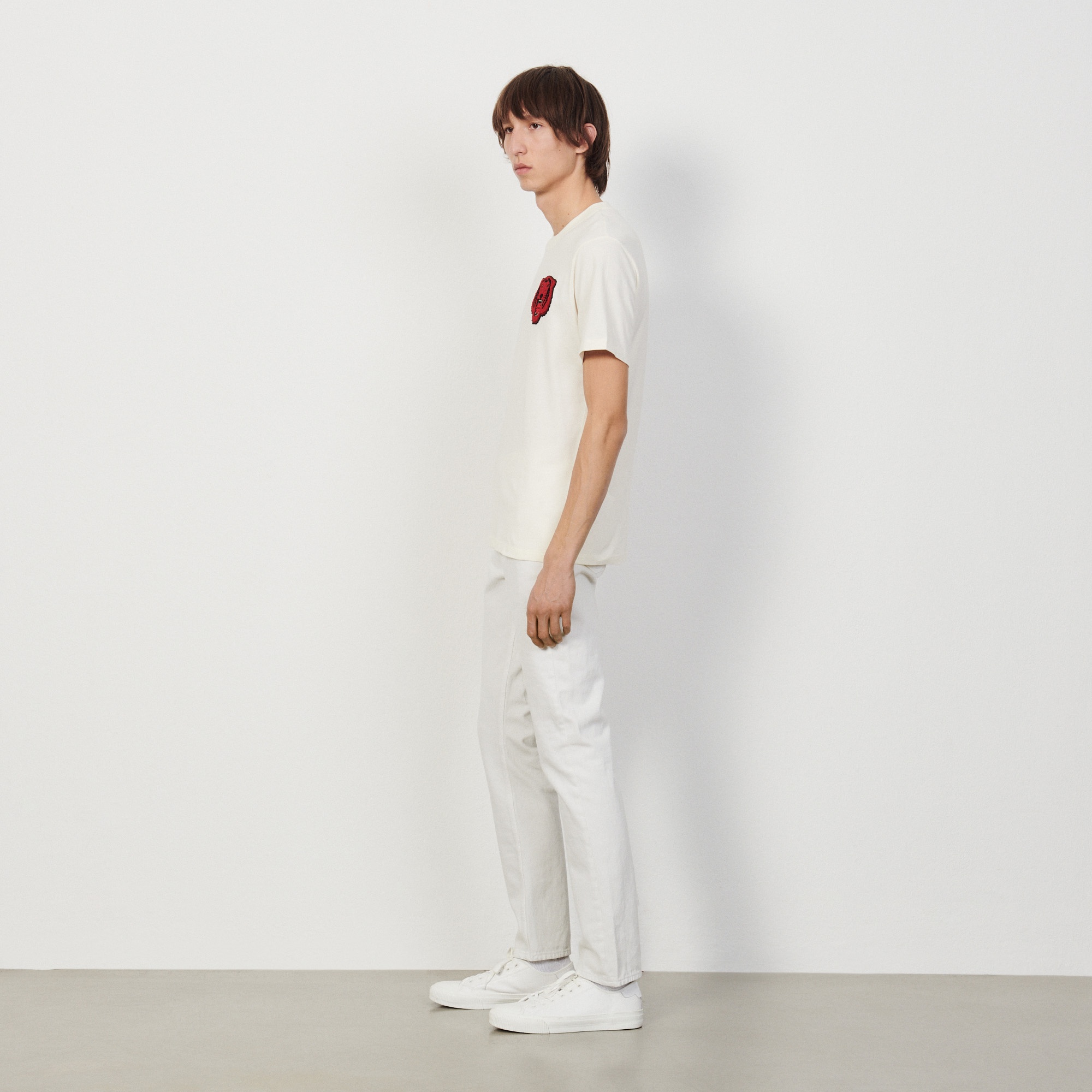 Cotton T-shirt with patch - 4