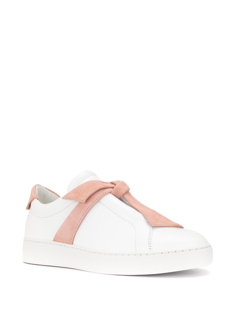 bow-detail low-top sneakers - 2