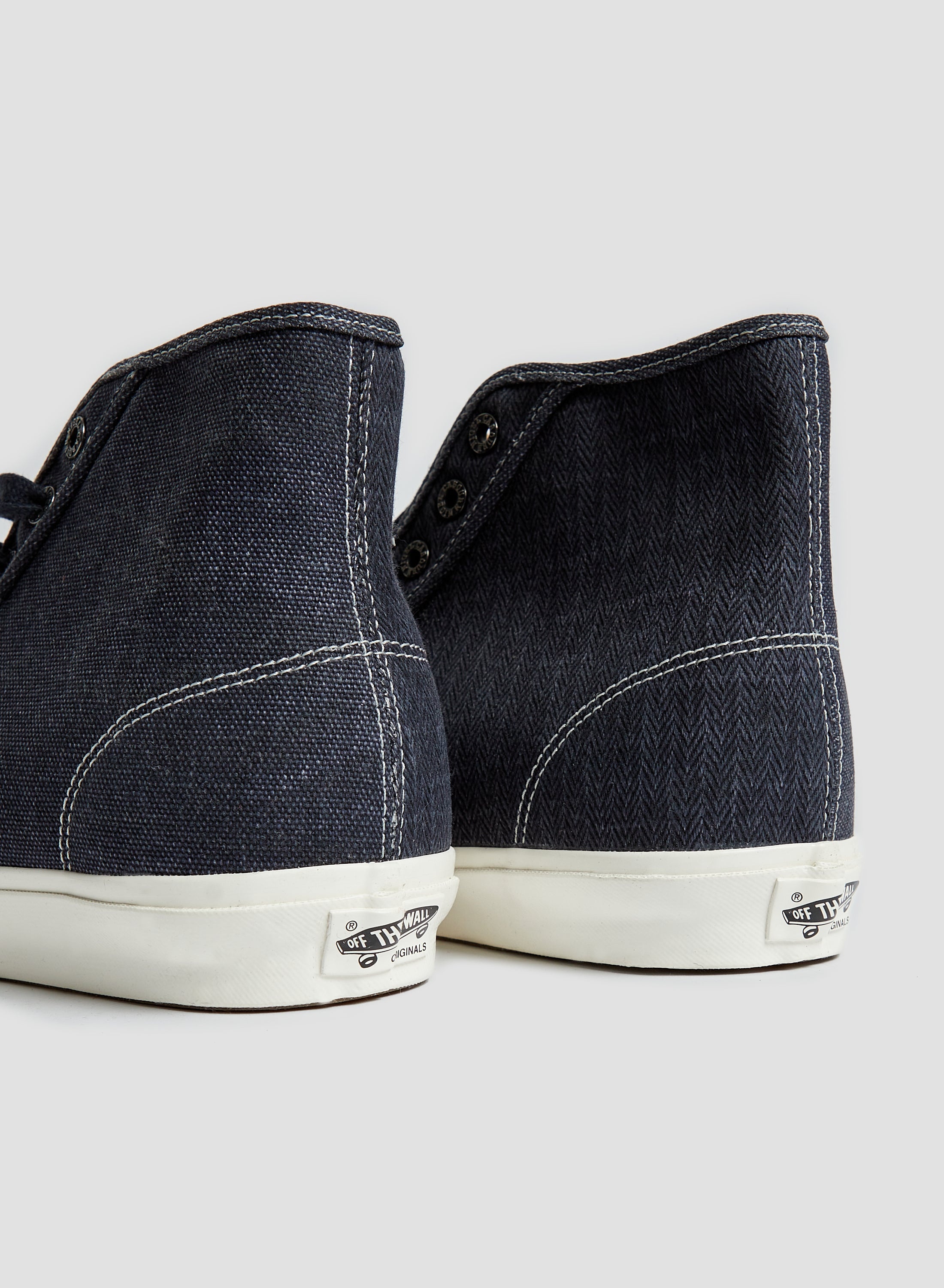 Vans Vault x Nigel Cabourn OG Style 24 LX in Black Navy - 6