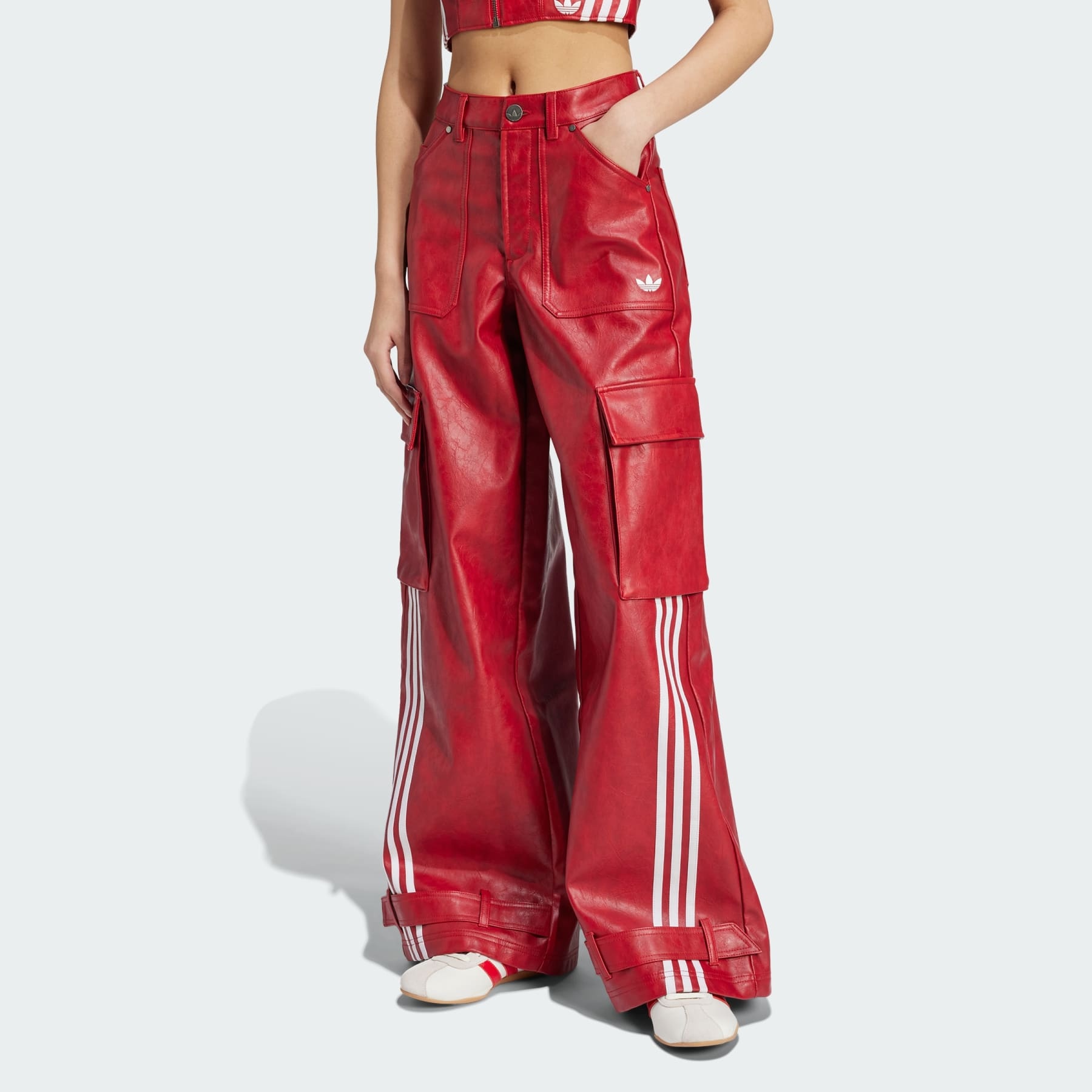 adidas Adilenium Season 3 Vintage Faux Leather Pants