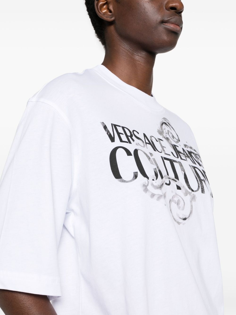 logo-print cotton T-shirt - 5