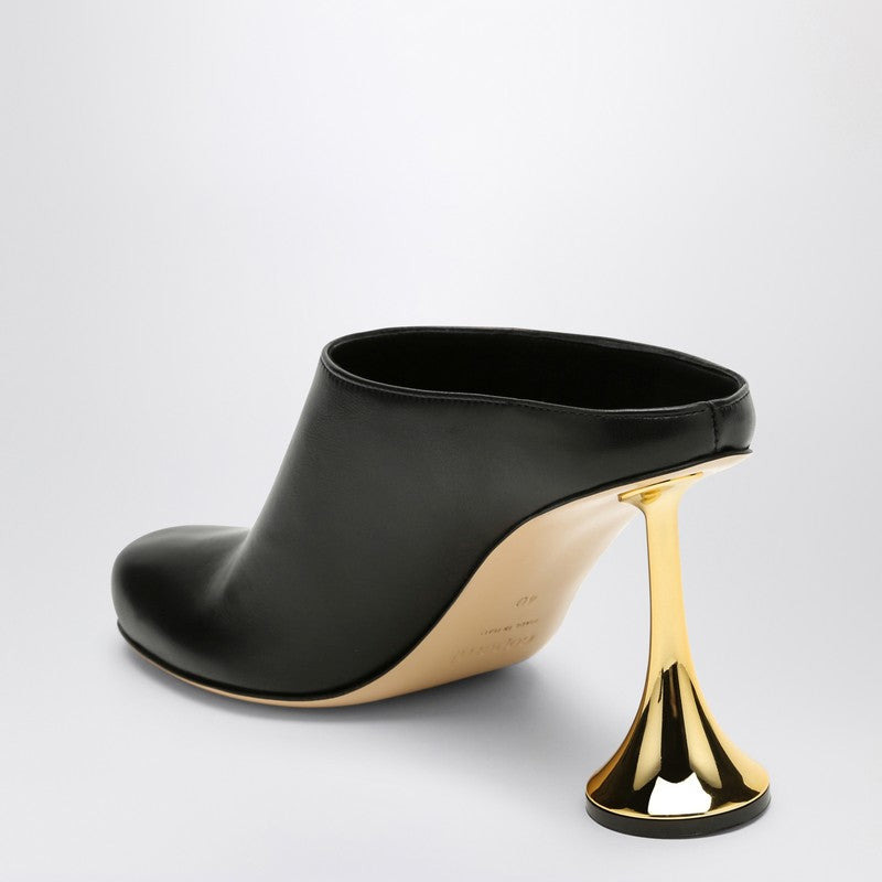 Coperni Orchestra Closed Mule Heel In Black Leather Women - 2