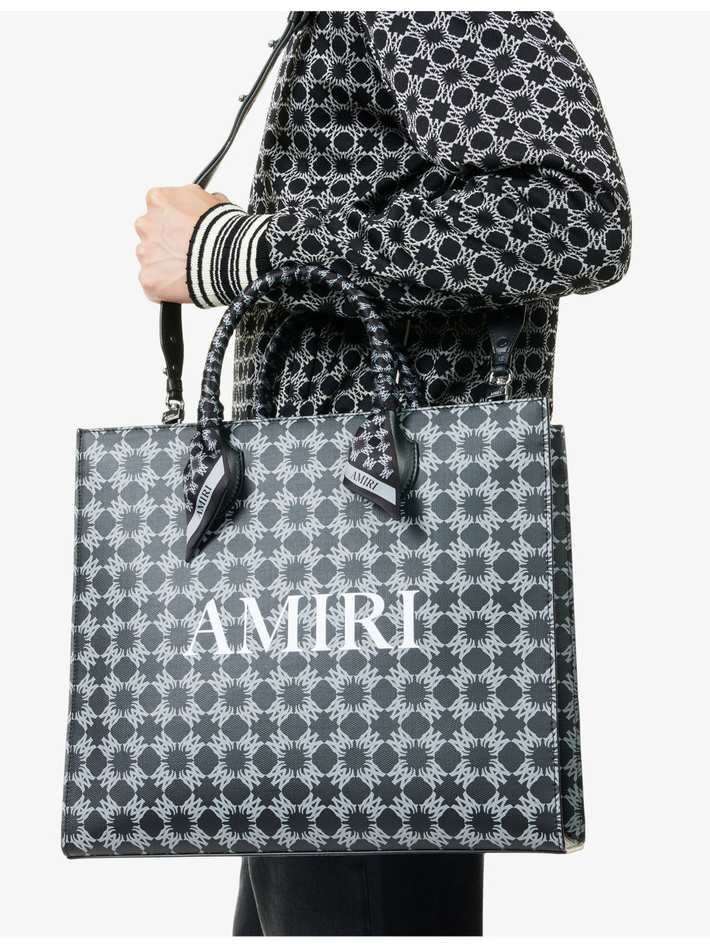 Quad Small Woven Tote Bag - 3
