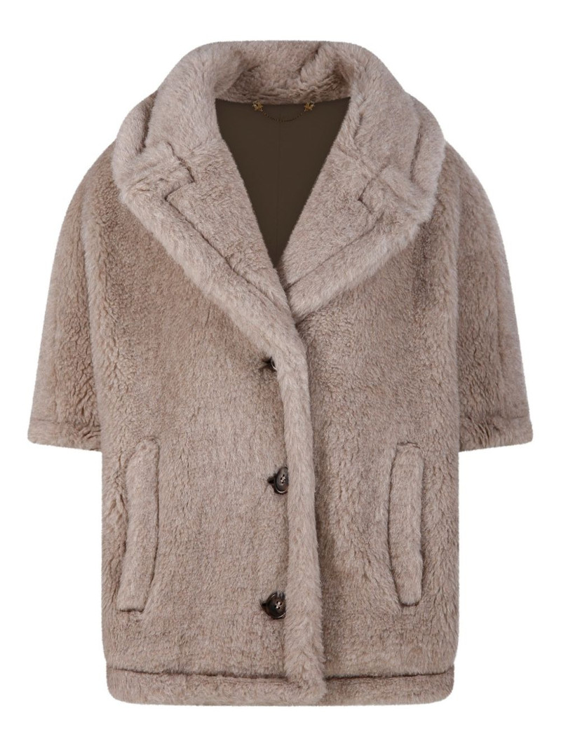 button short-sleeve cape 1