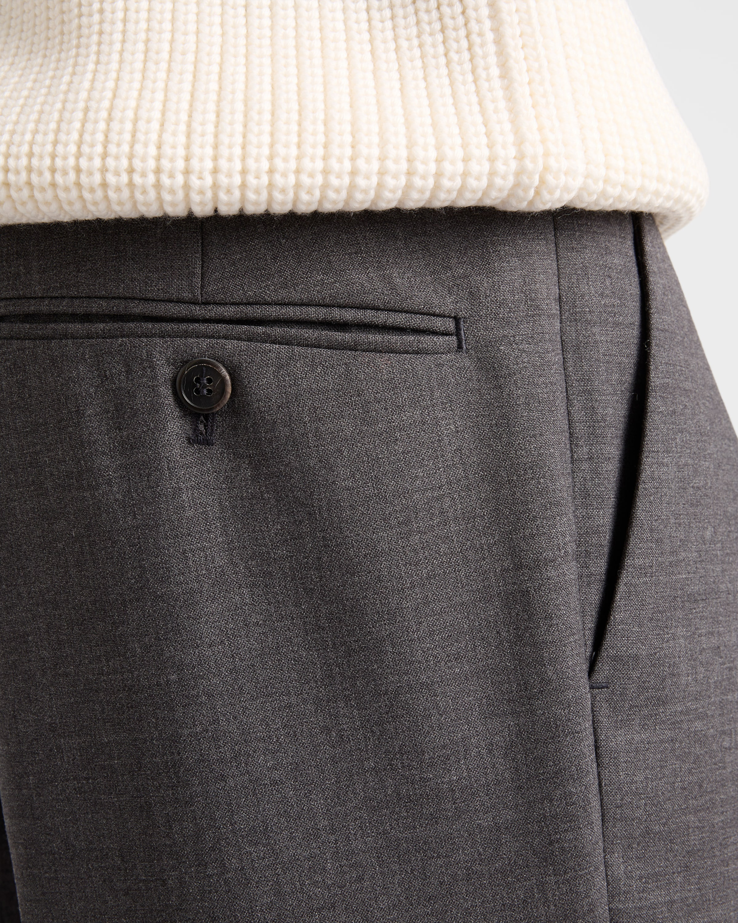Wool and silk pants - 3
