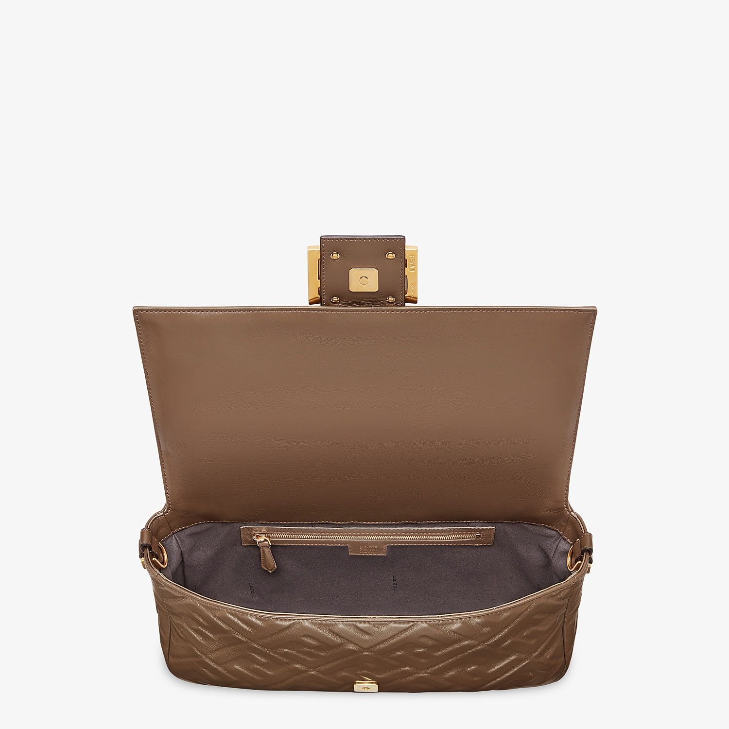 Brown nappa leather bag - 5