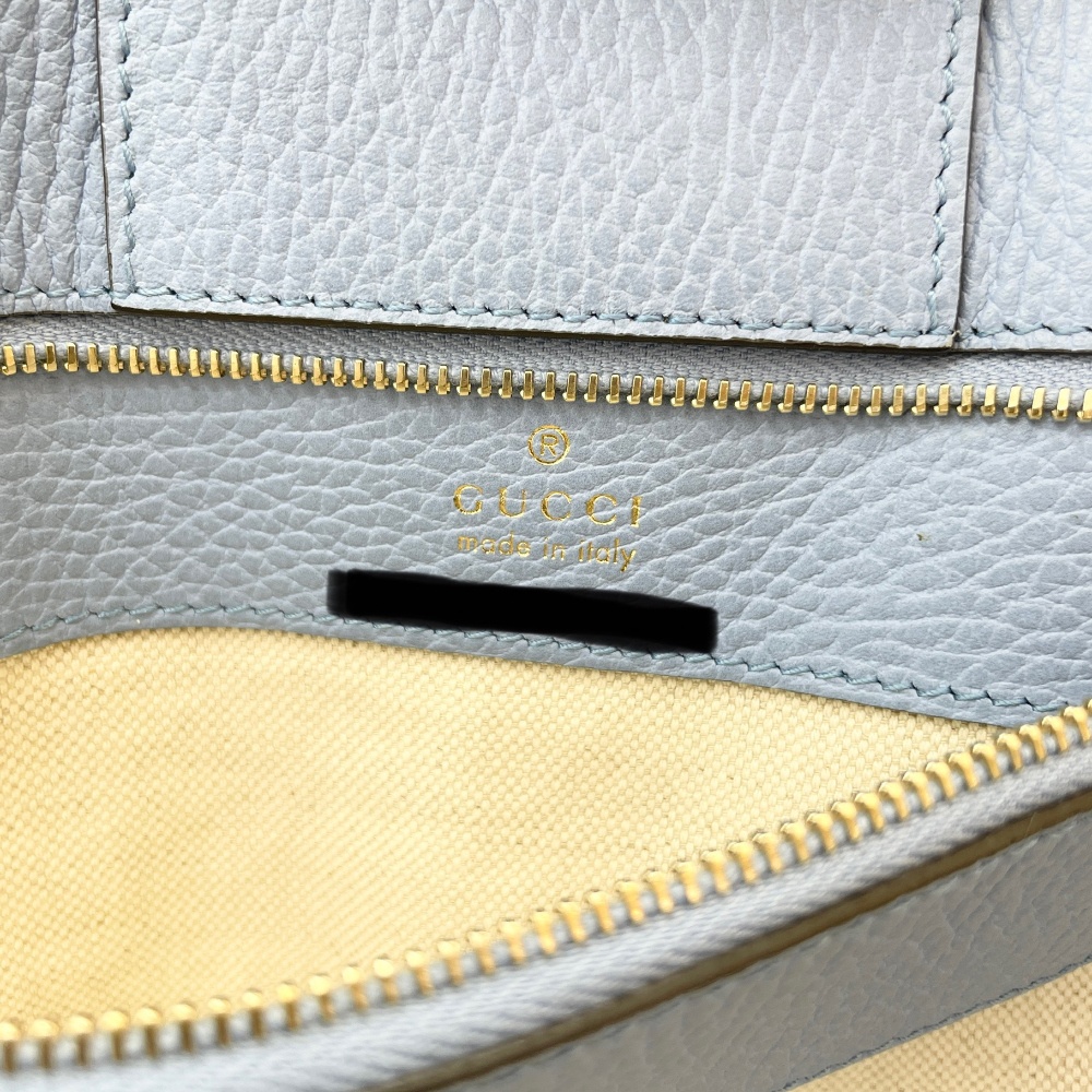 Gucci Beige Leather Swing Shopper Bag - 17