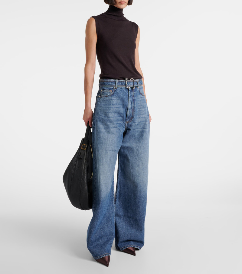 Sportmax Procida mid-rise wide-leg jeans outlook