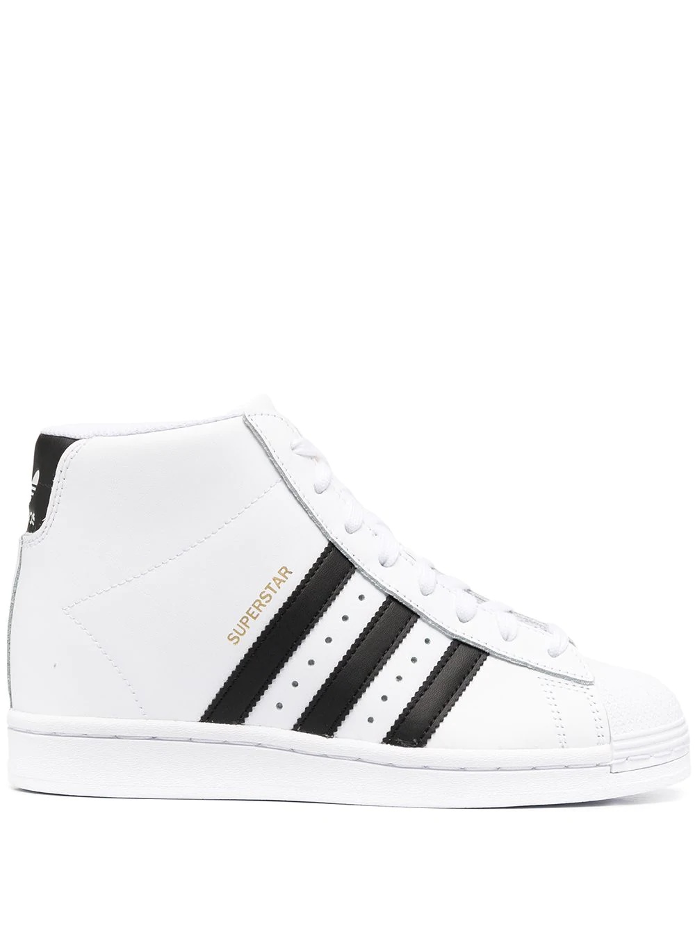 Superstar Up leather high-top sneakers - 1