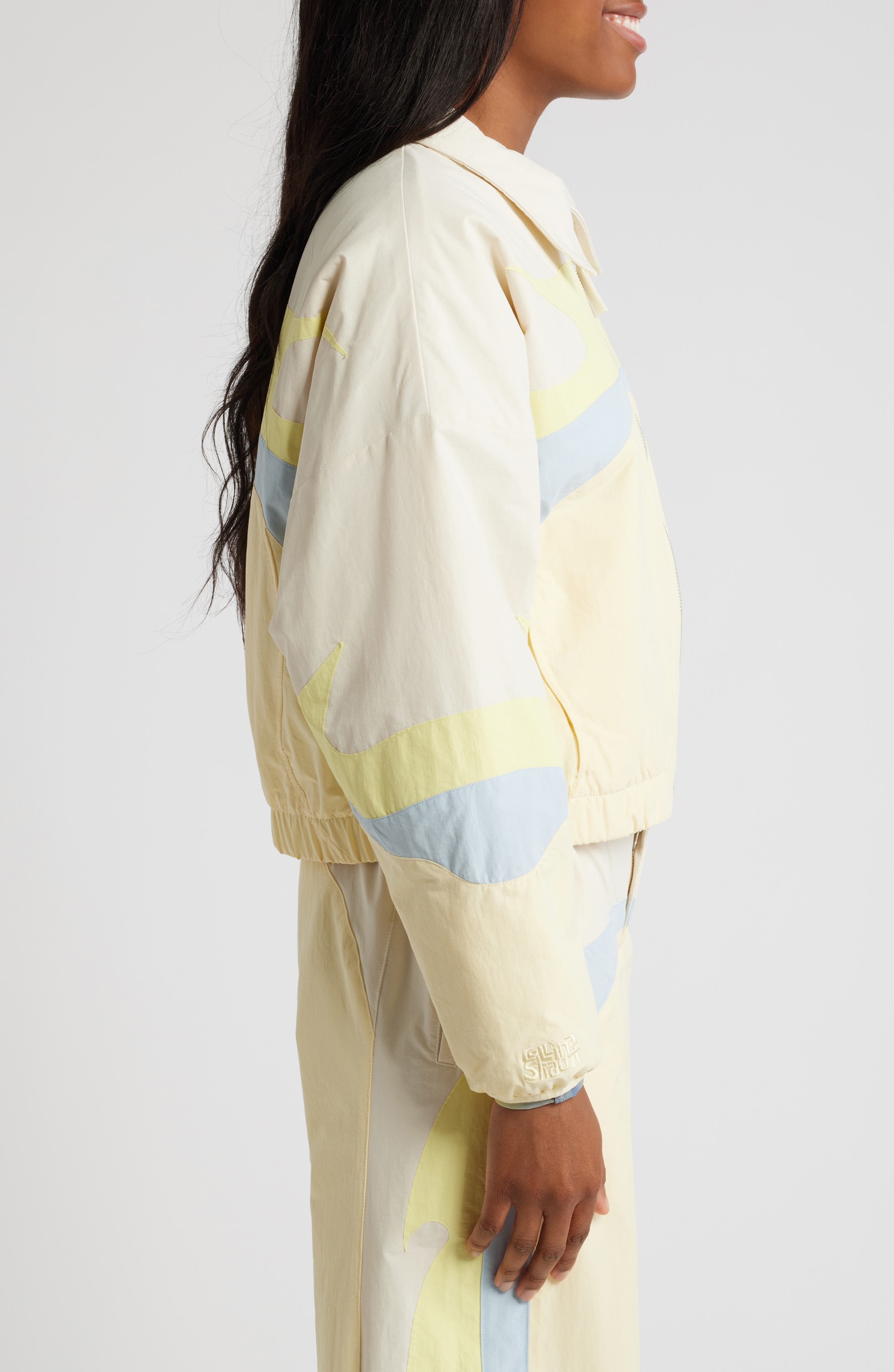 PUMA x Collina Strada Cellerator Water Repellent Jacket in Creamy Vanilla at Nordstrom - 3
