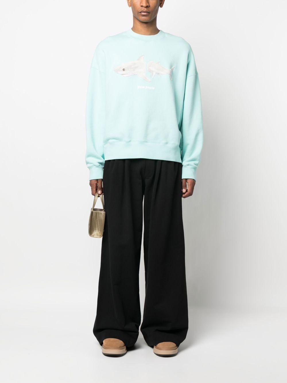 Broken Shark cotton sweatshirt - 2