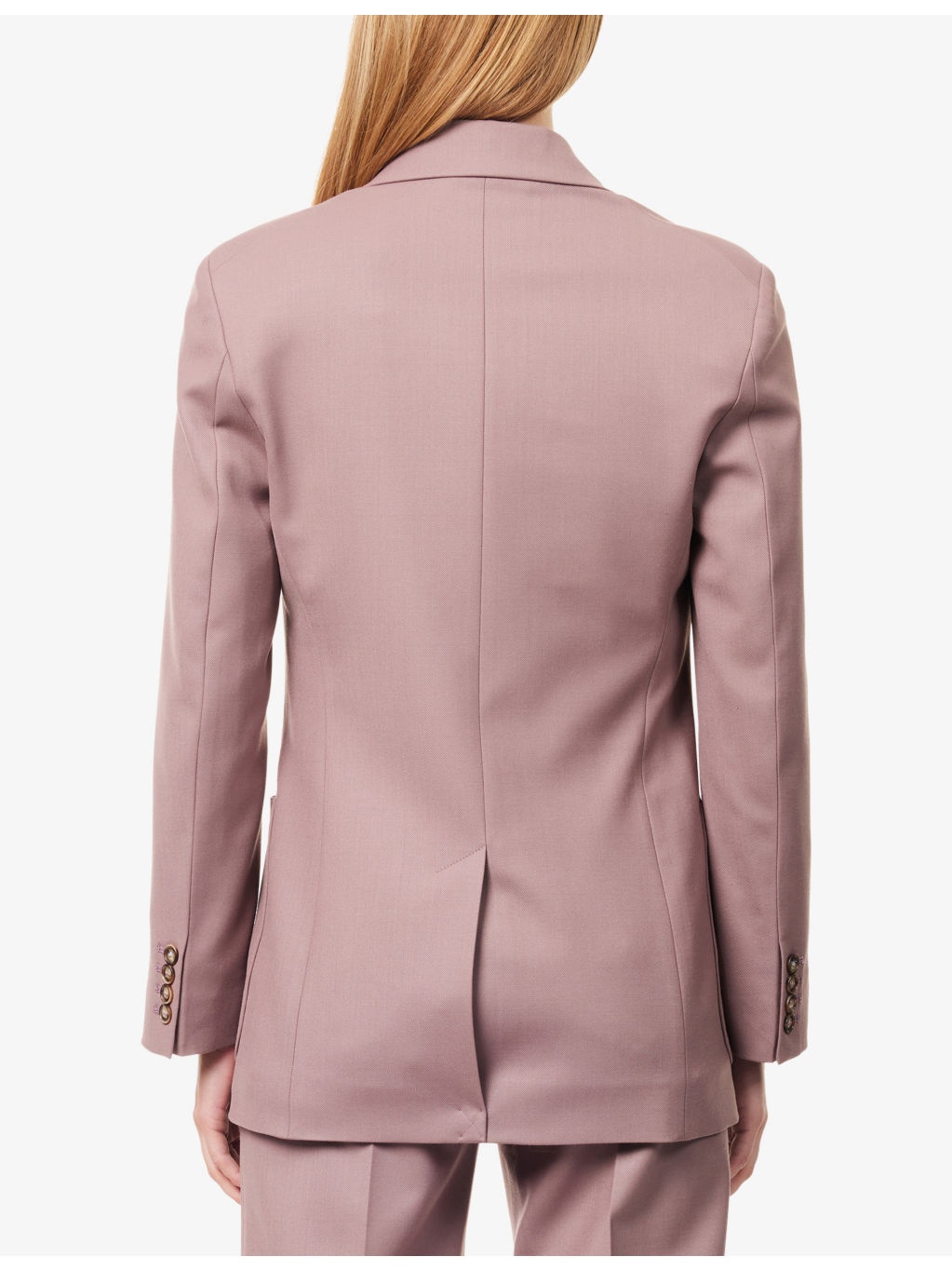 Single-Breasted Notch-Lapel Wool-Blend Blazer - 4