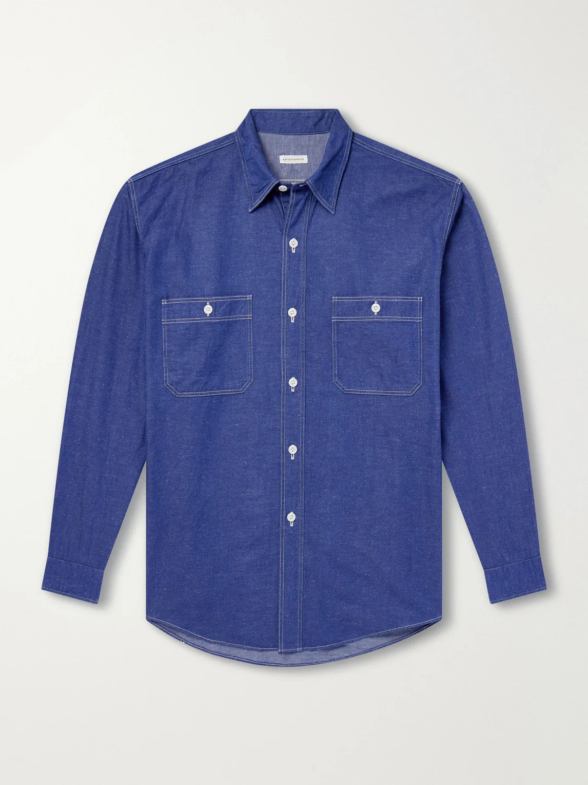Work Suvin Cotton and Hemp-Blend Shirt - 1