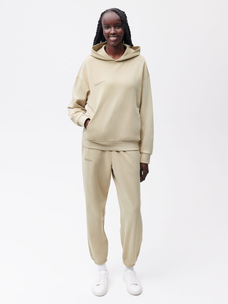 PANGAIA 365 Midweight Track Pants - Maitake Beige outlook