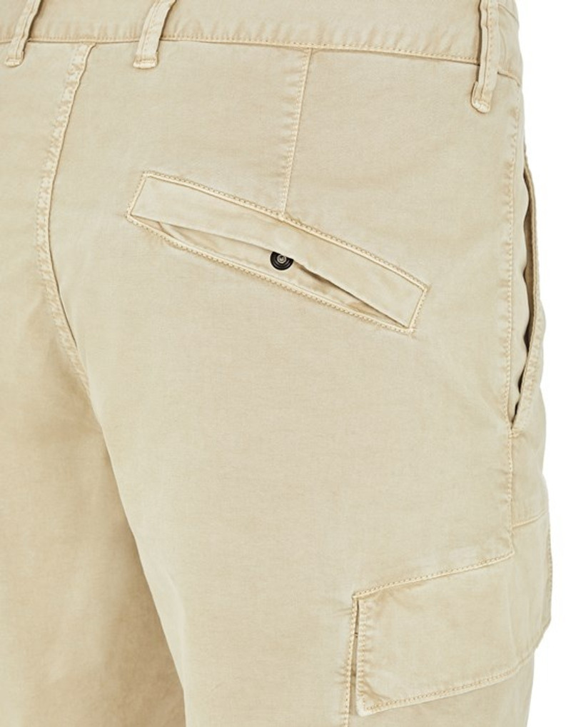 L1204 STRETCH BROKEN TWILL_GARMENT DYED 'OLD' EFFECT BEIGE 4