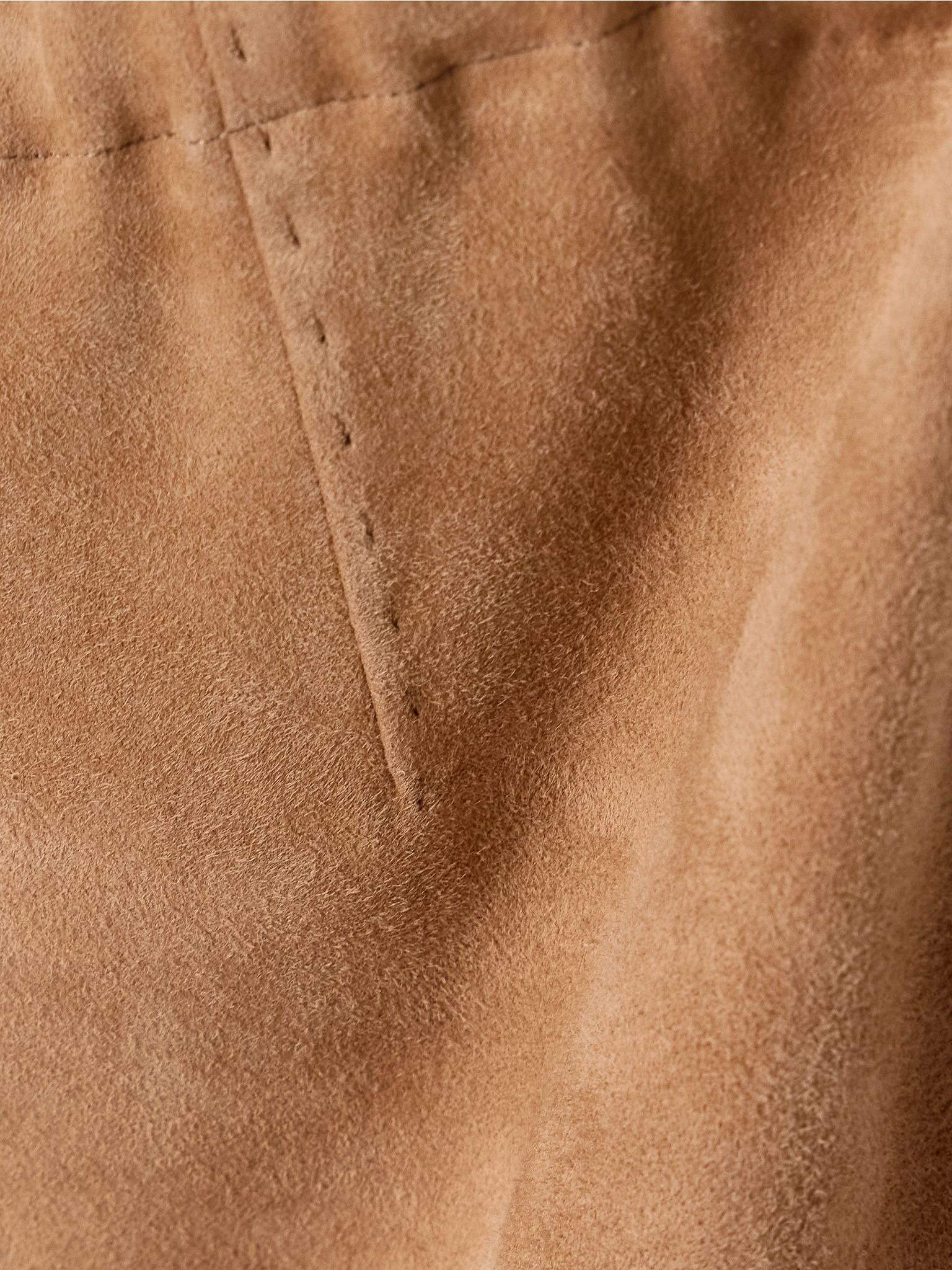 Gilda suede skirt Camel - 4