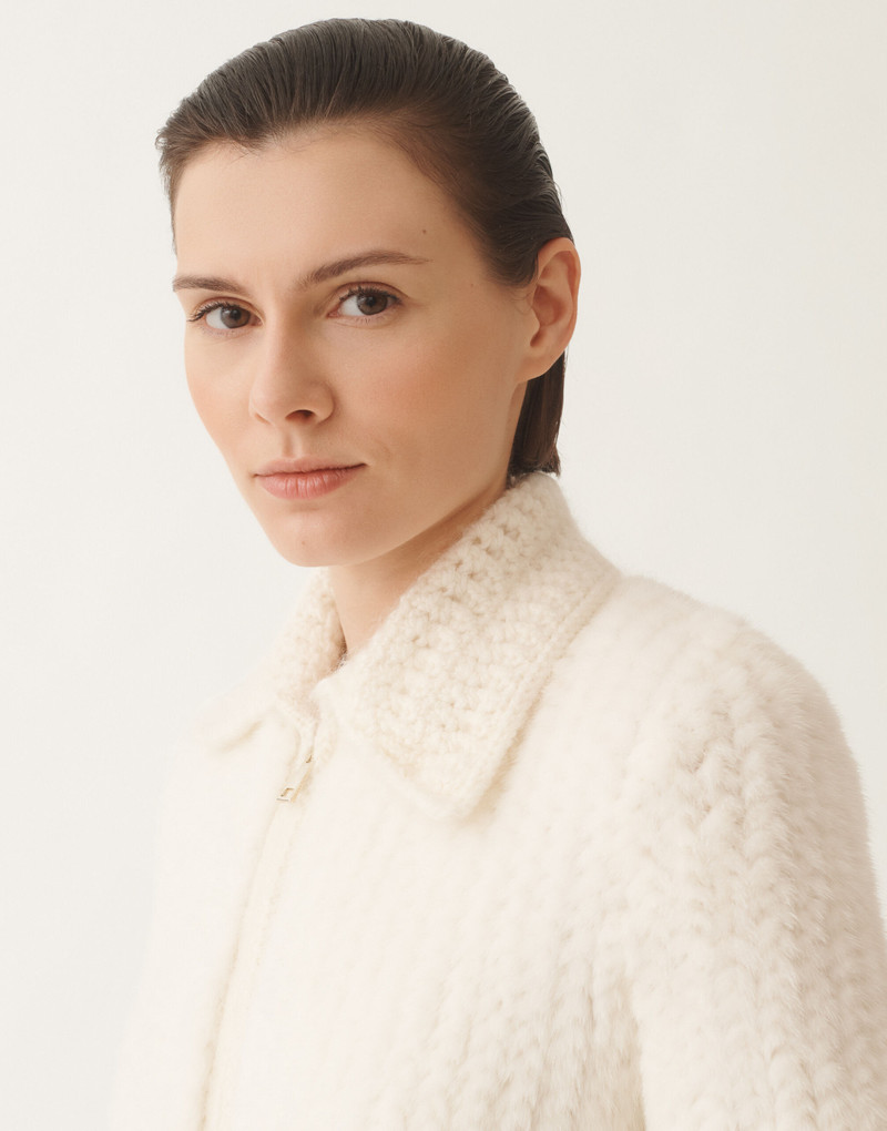 Mink cardigan 5
