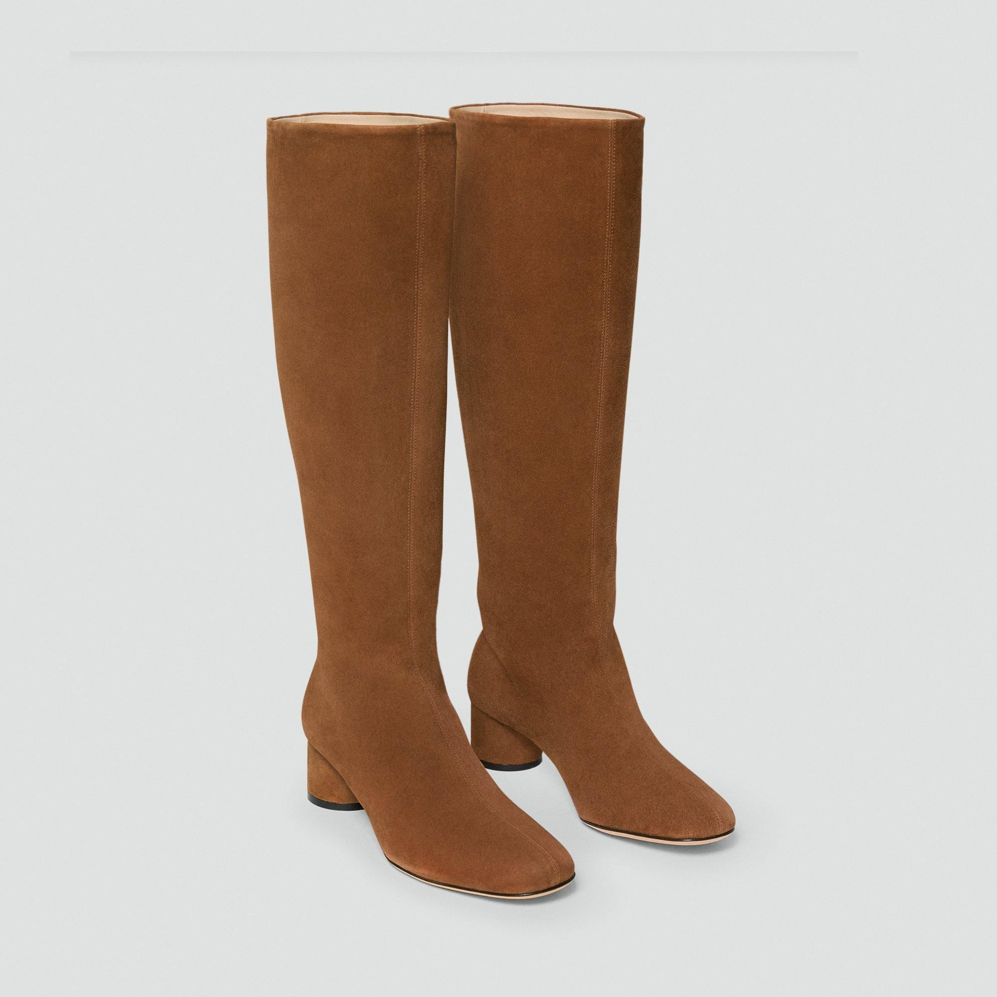 Tall Boot in Suede - 5