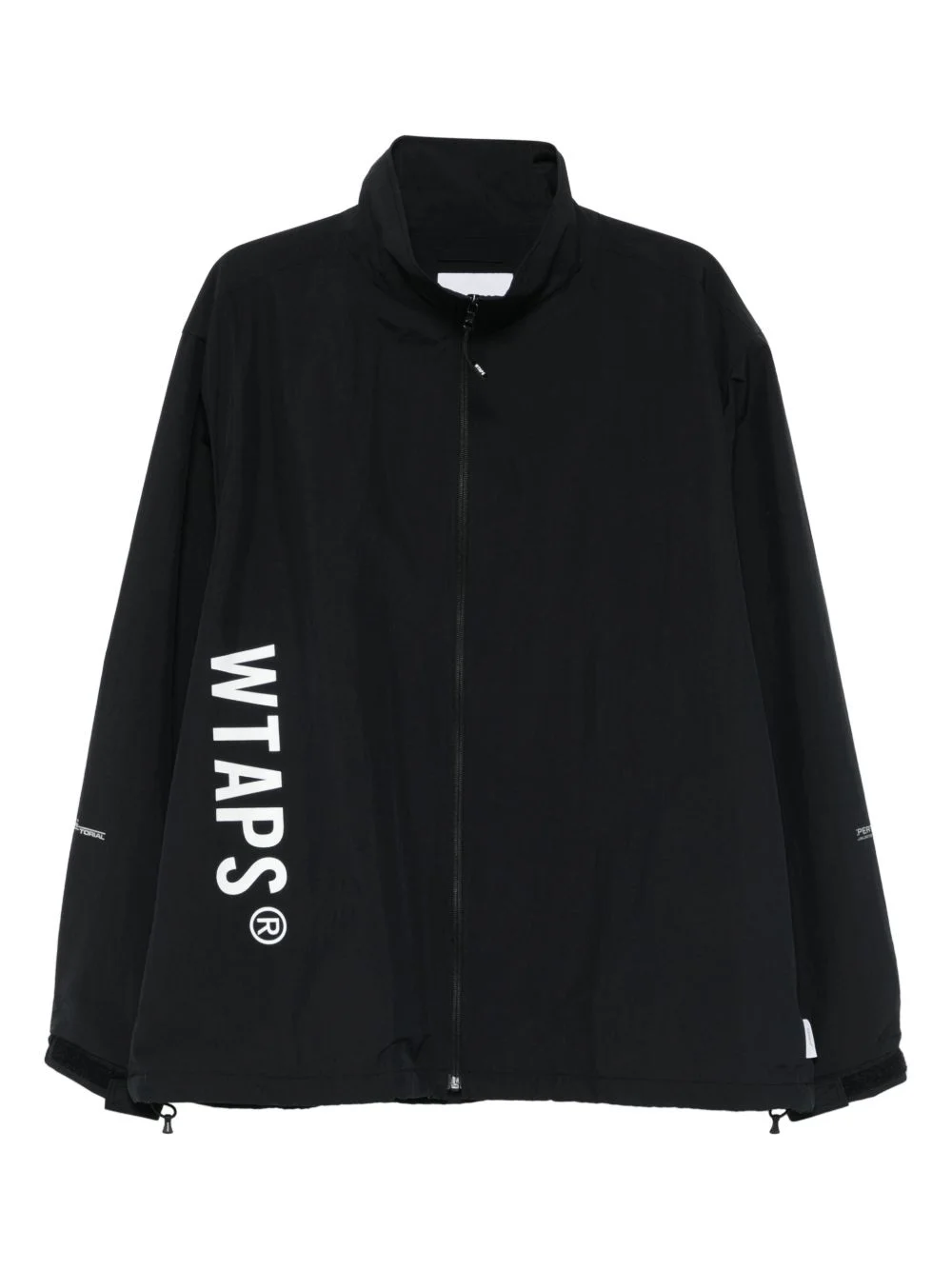 logo-print windbreaker - 1