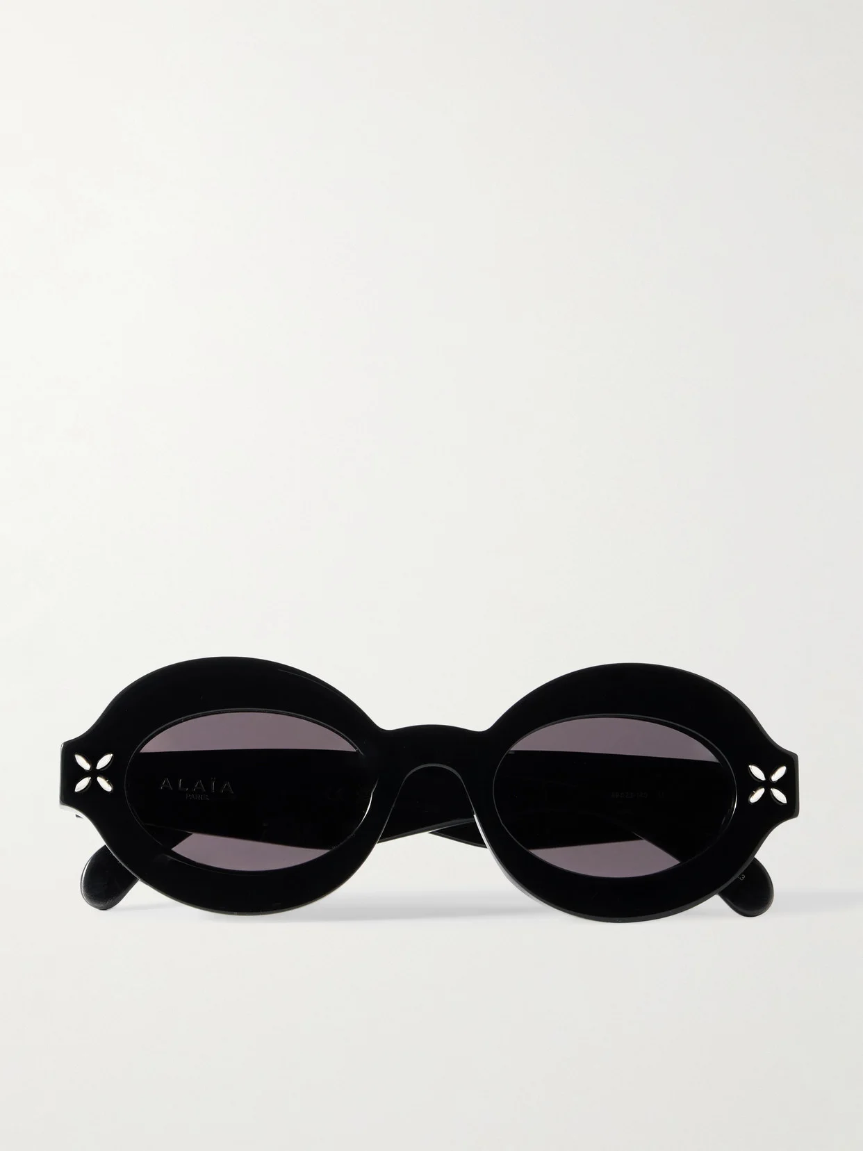 Oval-frame Acetate Sunglasses - 1