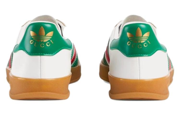adidas x Gucci Gazelle 'White Green Red' 726487-AAA43-9547 - 5