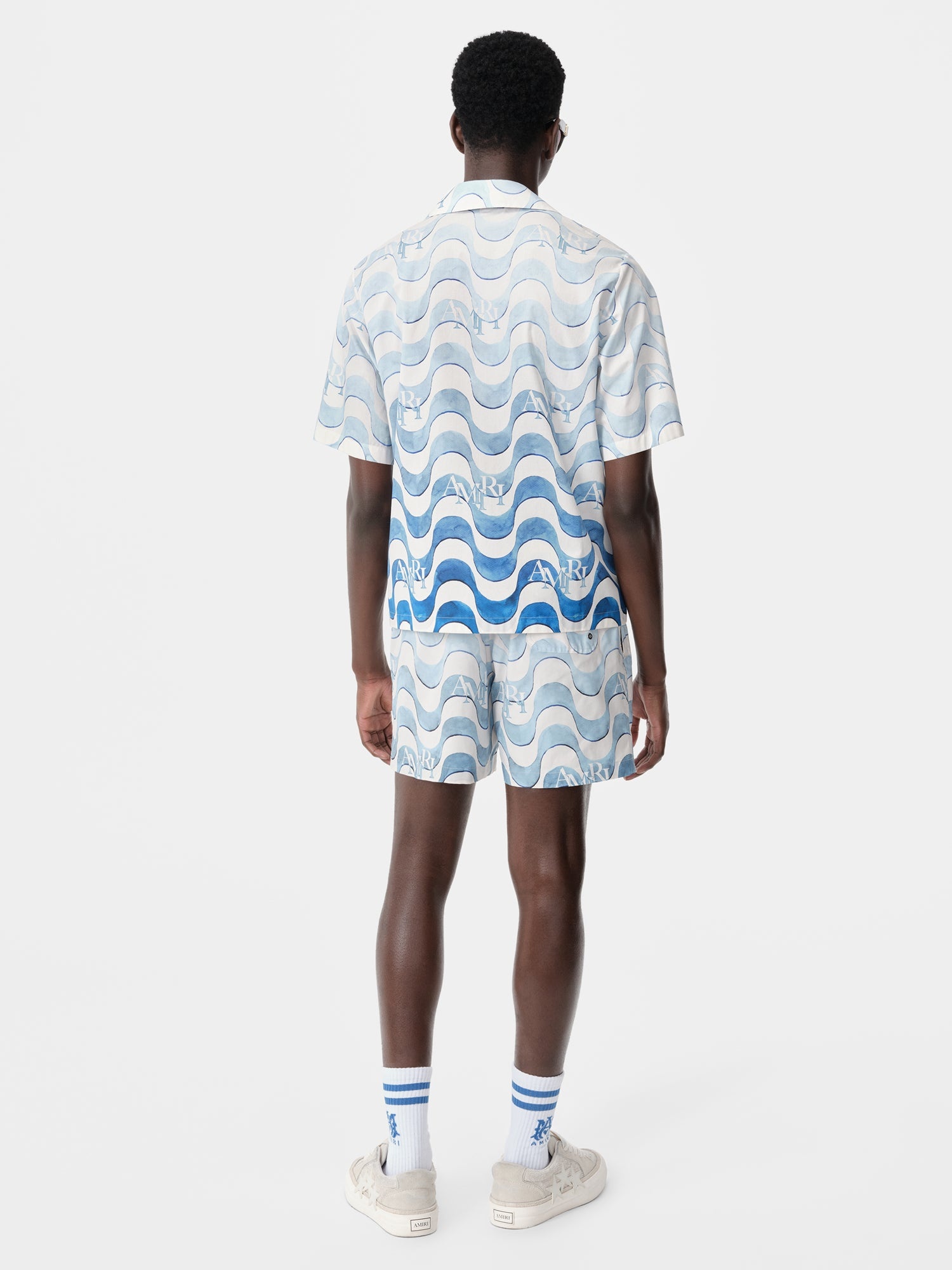 AMIRI STAGGERED SWIM TRUNK - 5