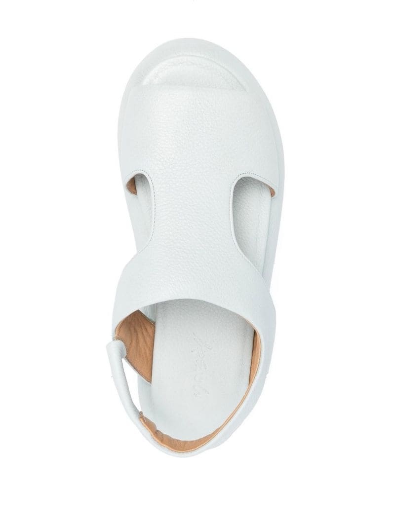 slingback flatform sandals - 8
