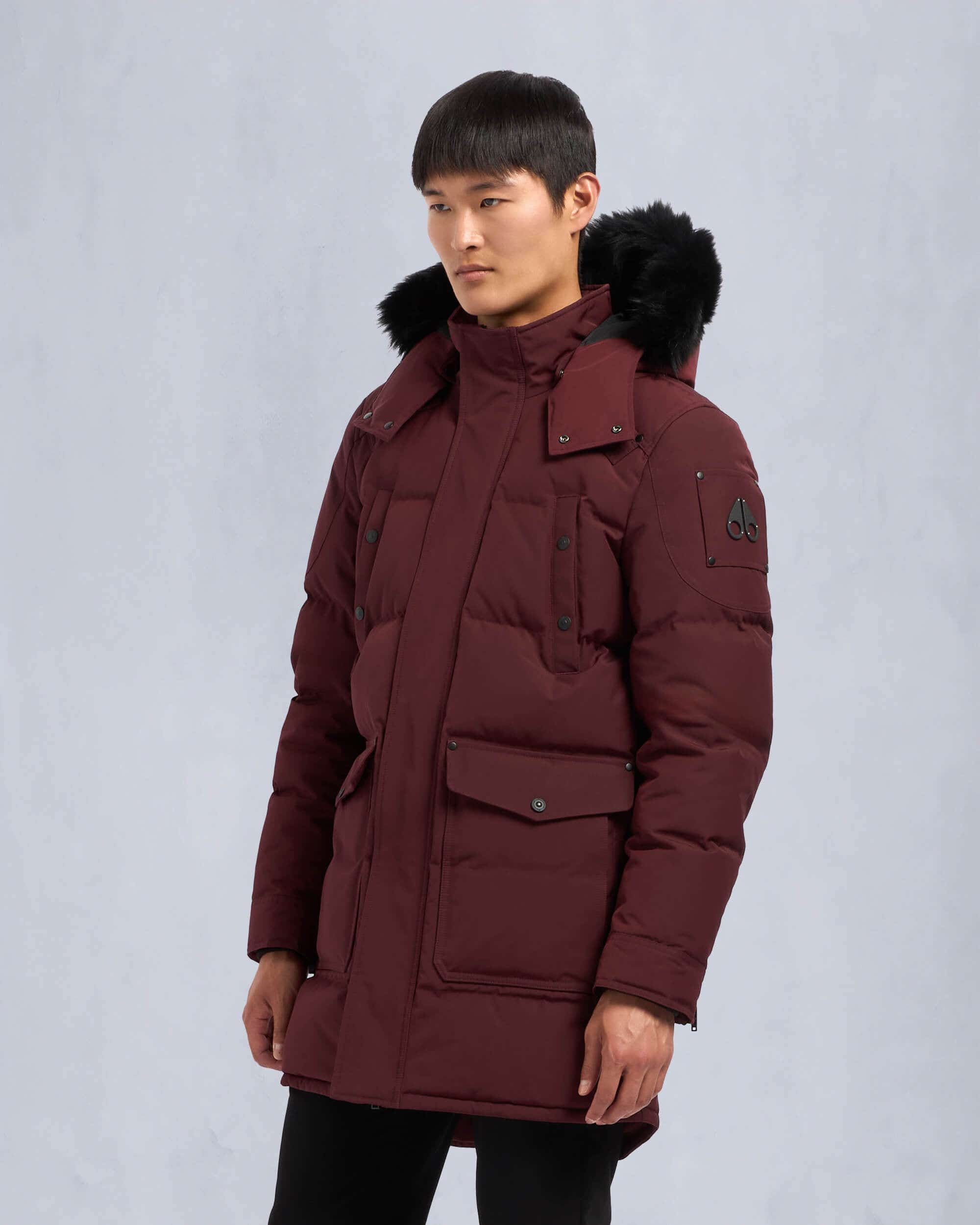 ONYX SHEARLING BIG RIDGE PARKA - 3