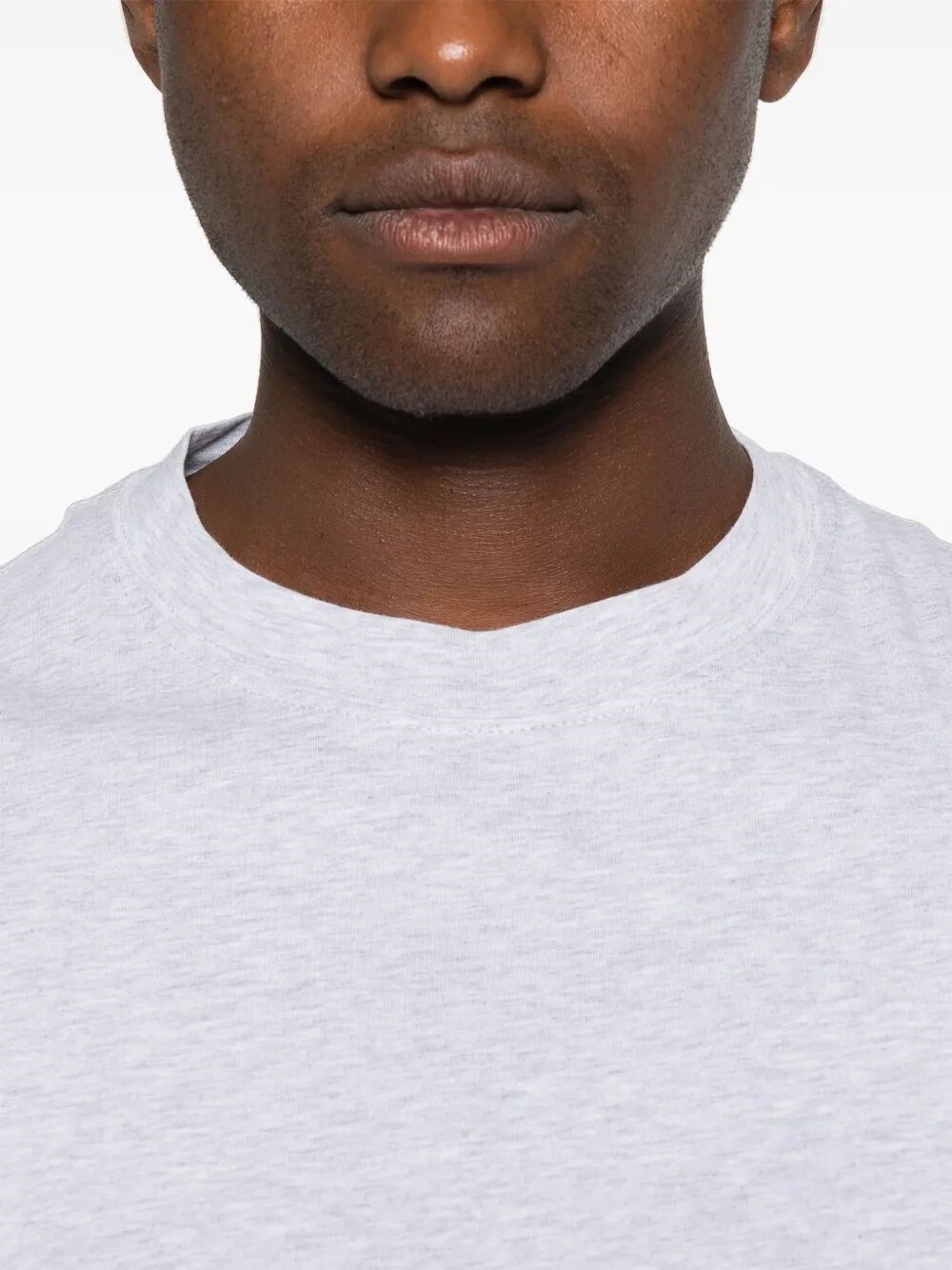 Cotton Jersey Crew-Neck T-Shirt - 3