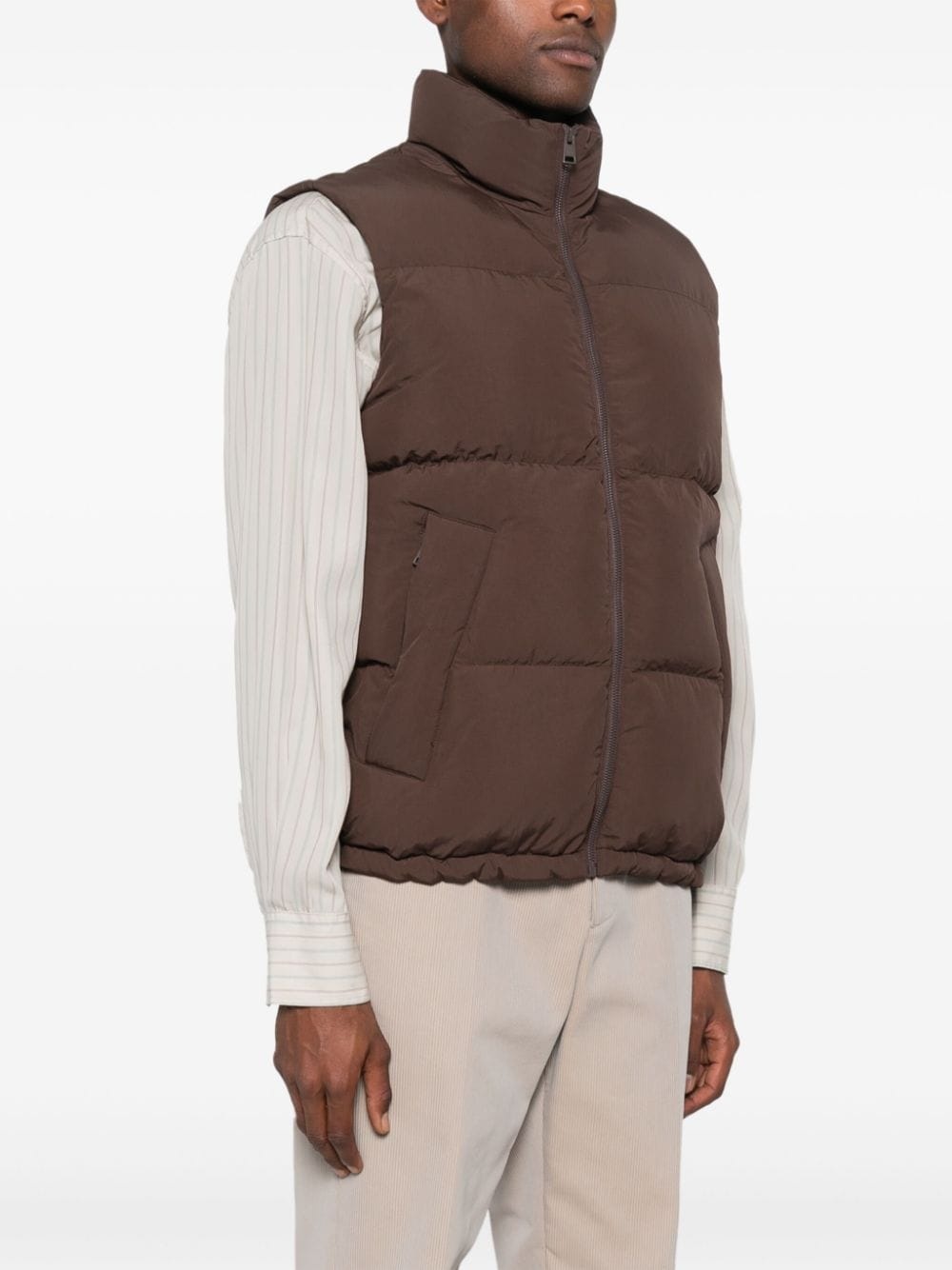 quilted gilet - 3