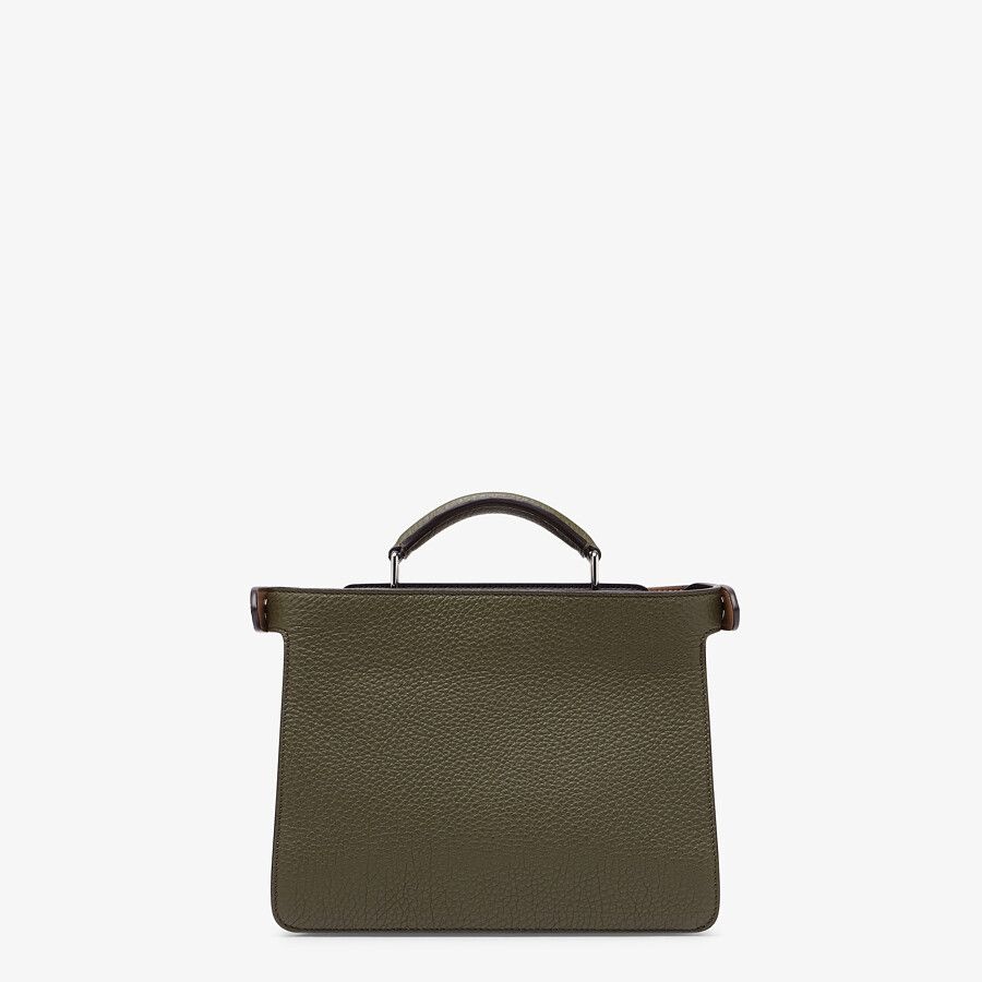 Green leather bag - 4