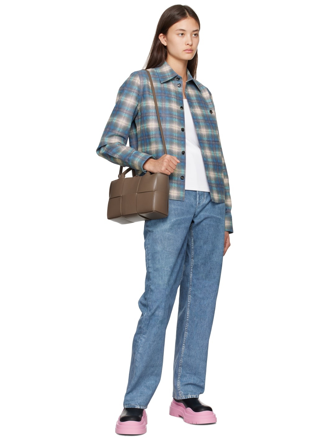 Taupe Mini Arco Tote - 4