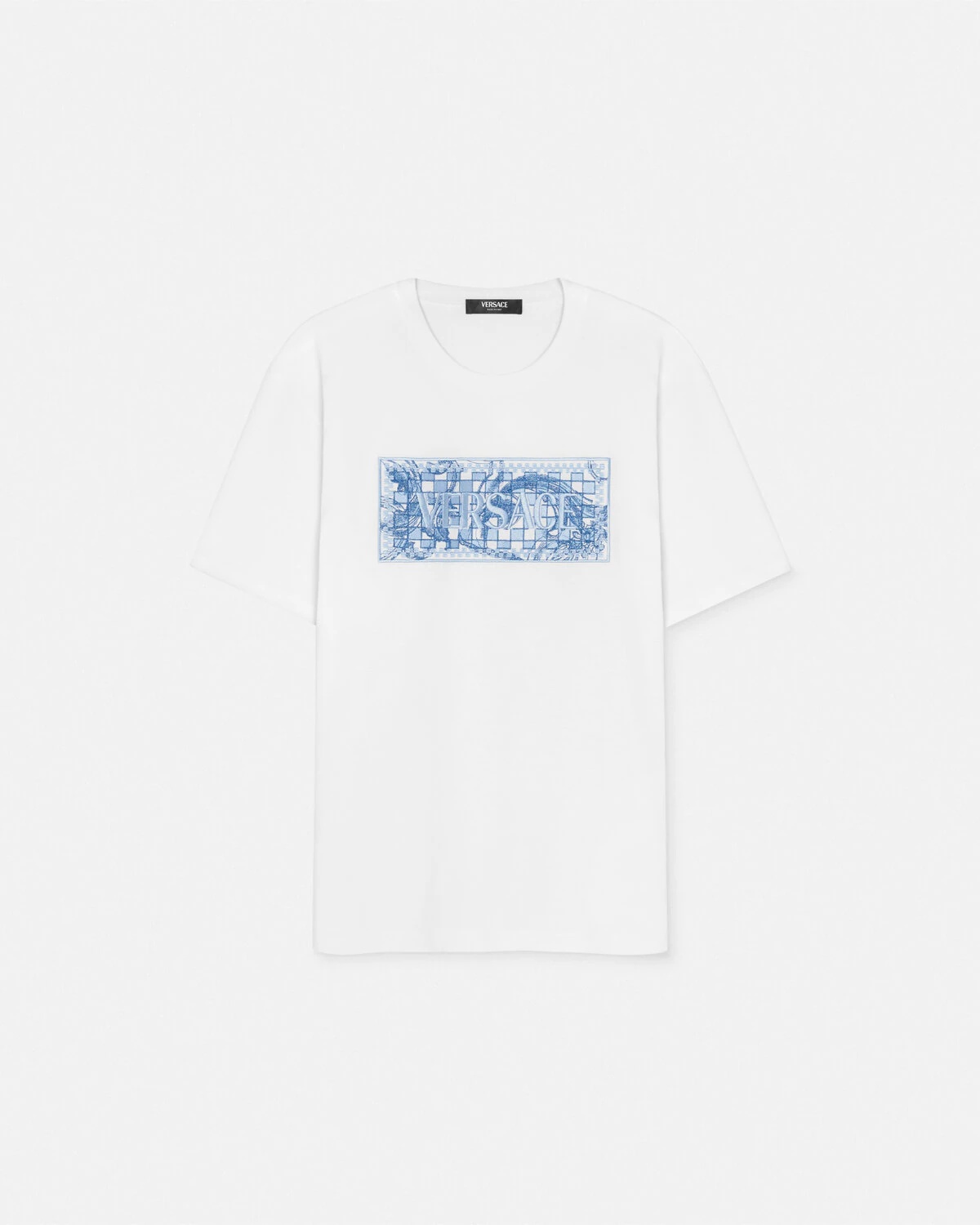 Embroidered Contrasto Logo T-Shirt - 1