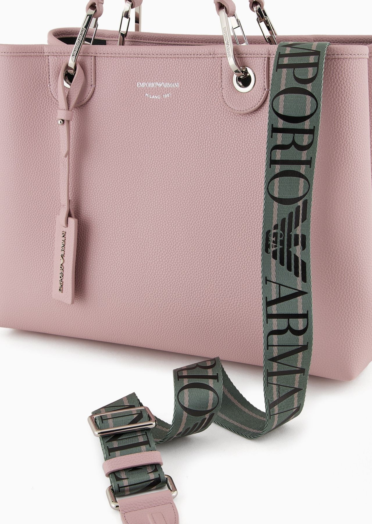 Medium MyEA shopper bag with deer print - 8