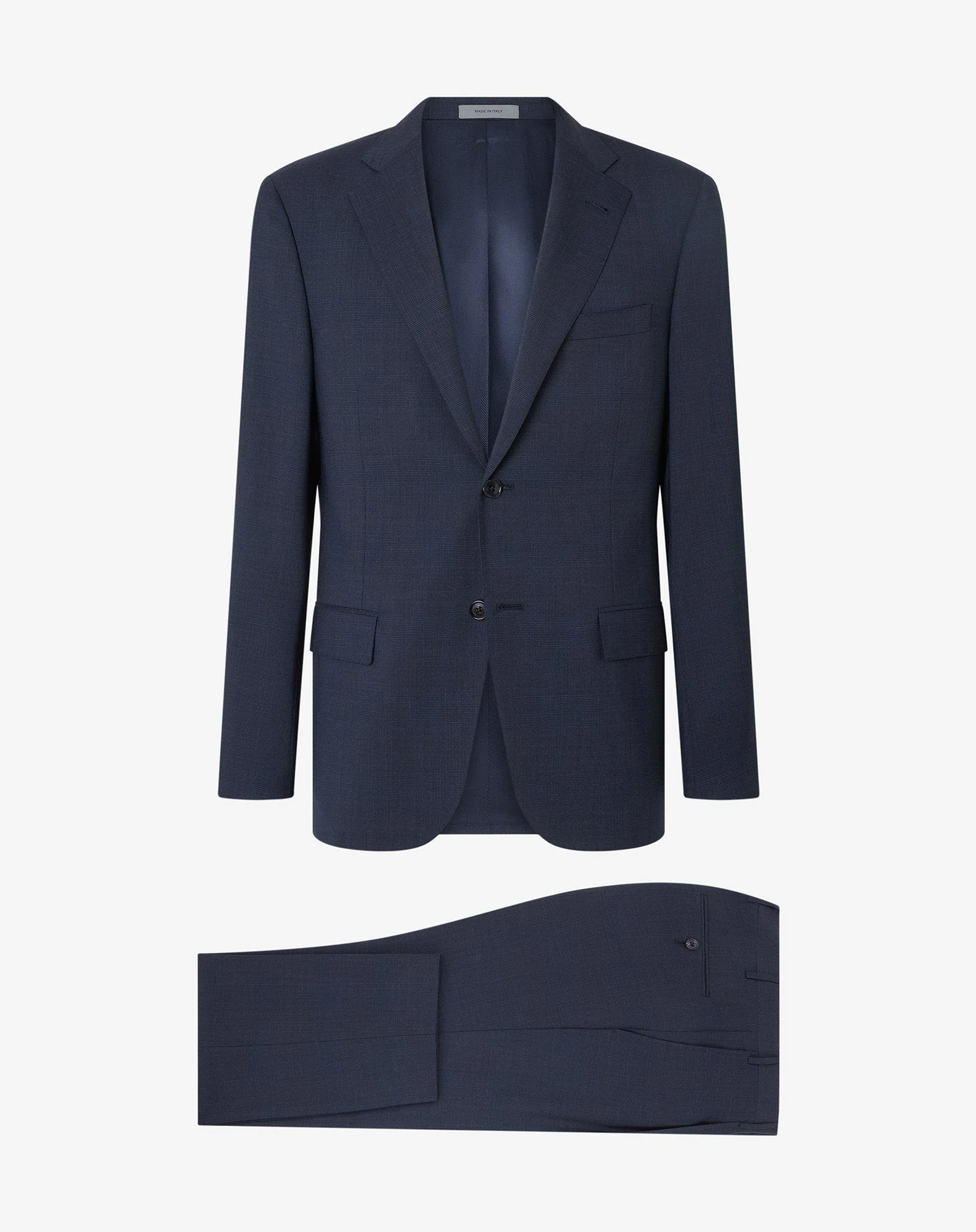 Blue pure wool suit - 1