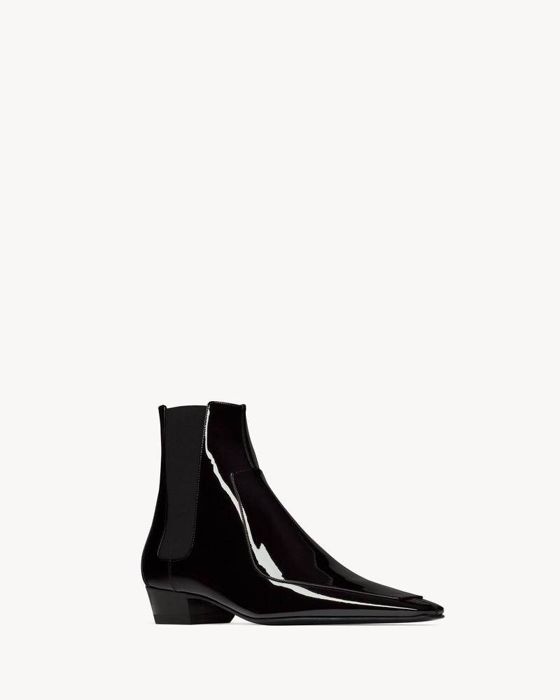 PAOLO CHELSEA BOOTS IN PATENT LEATHER 3