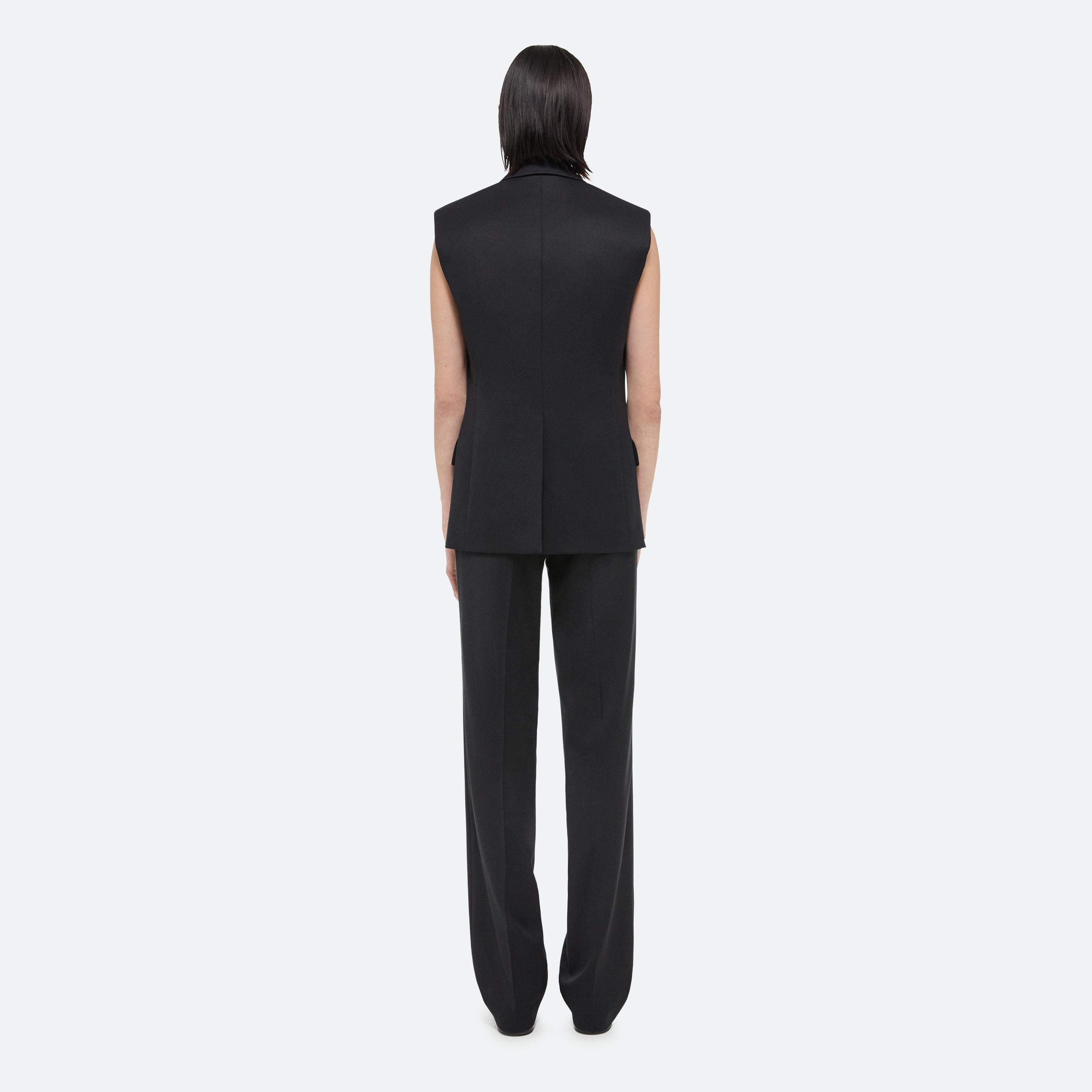 VIRGIN WOOL CLASSIC VEST - 5