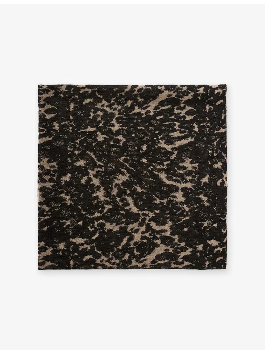 Ezra Leopard-Print Cashmere Scarf - 1