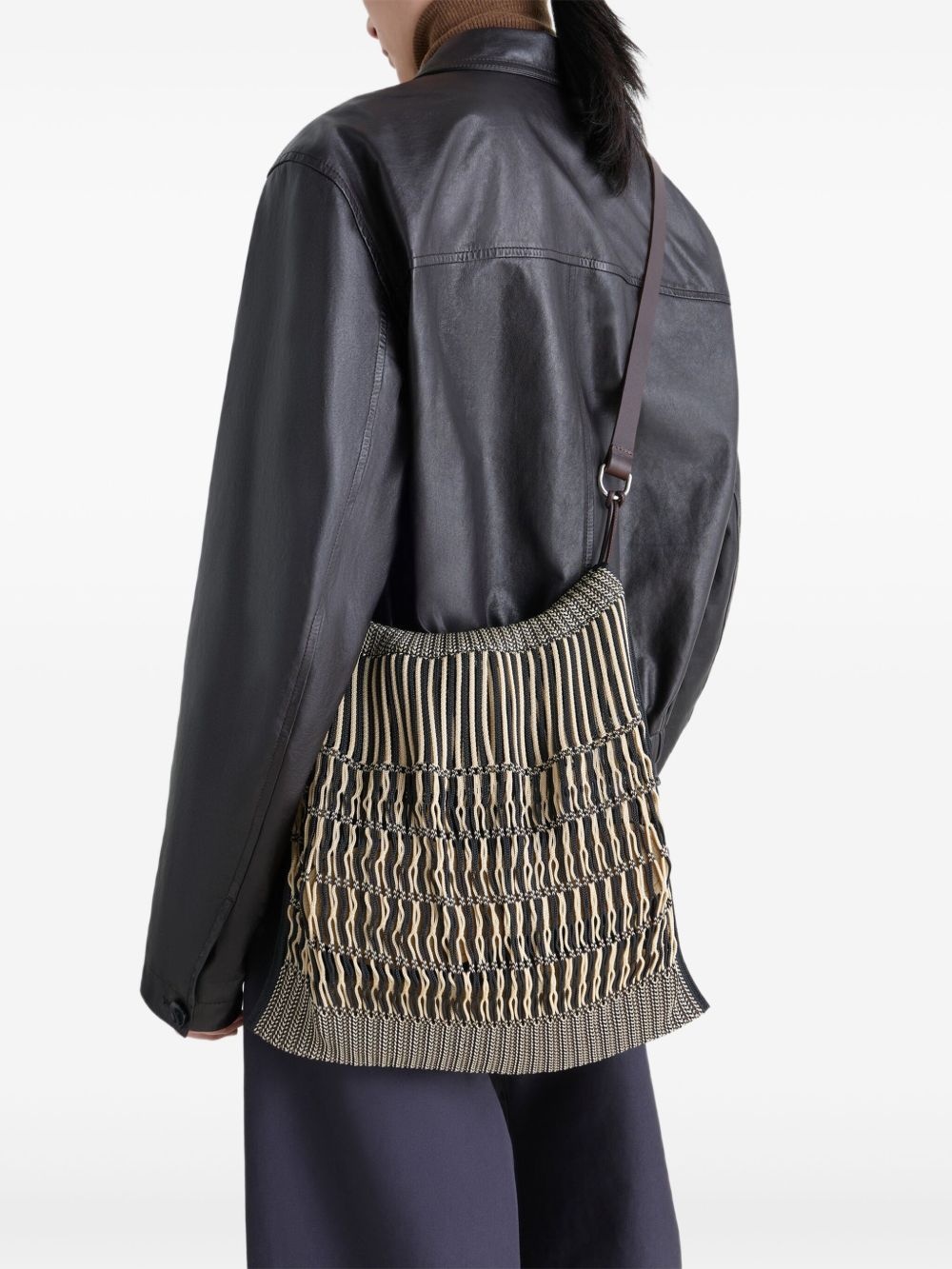 x Filt large net messenger bag - 3