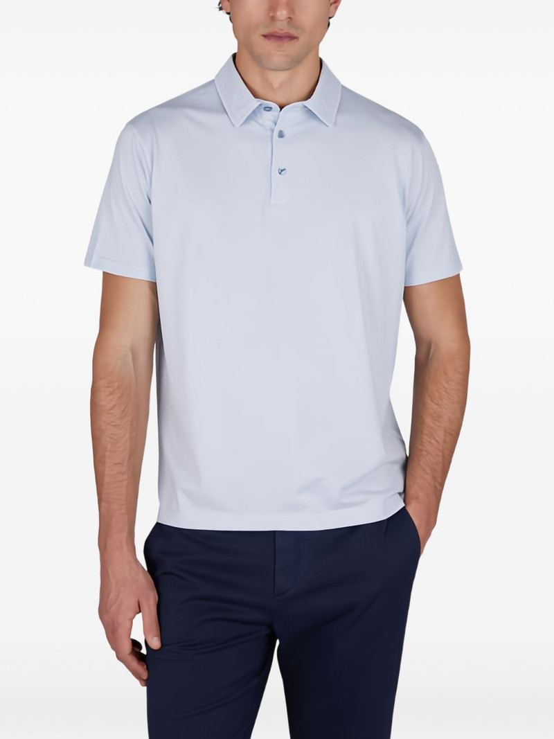 Paul & Shark garment-dyed polo shirt outlook