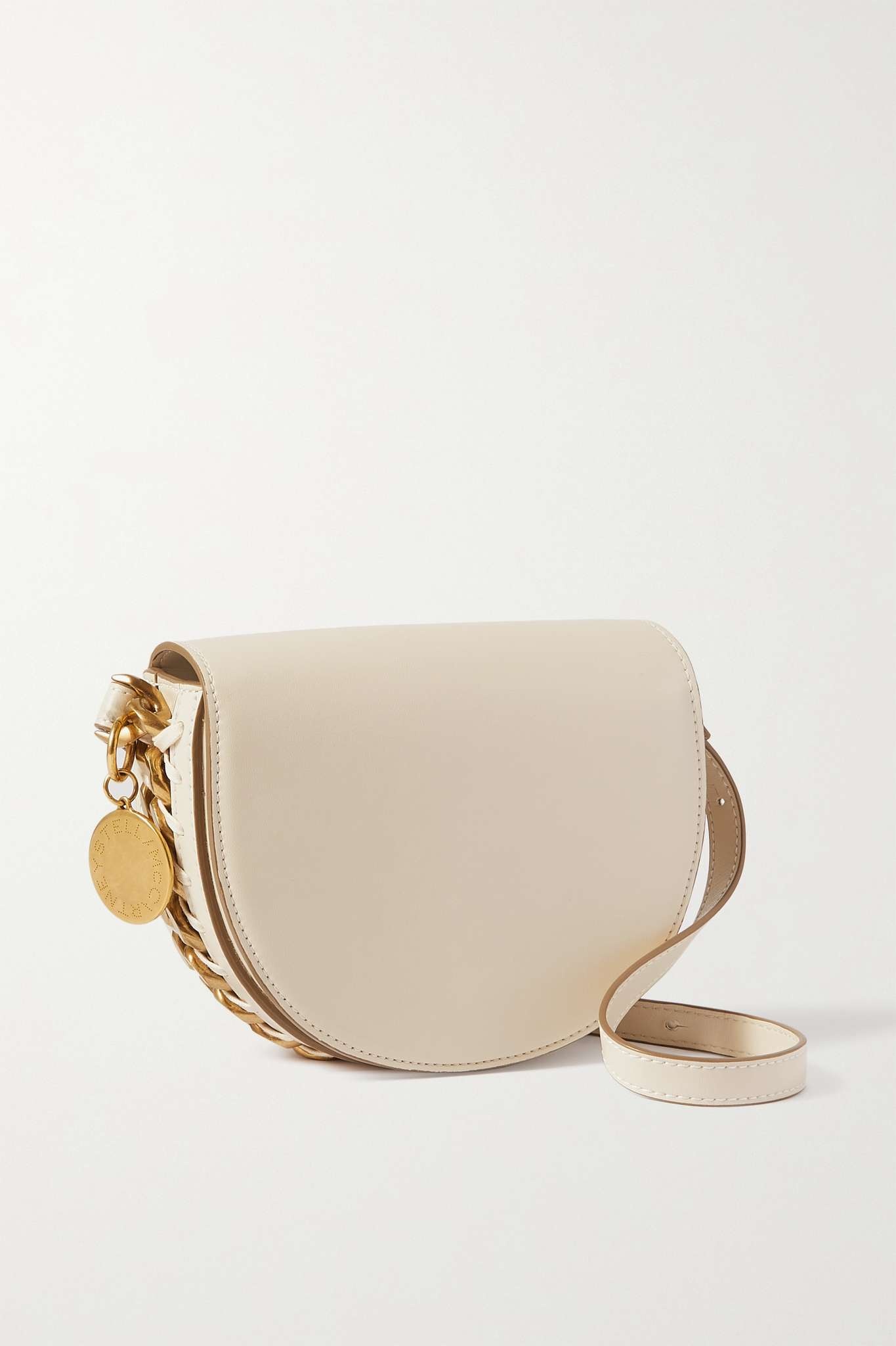 The Falabella small vegetarian leather shoulder bag - 1