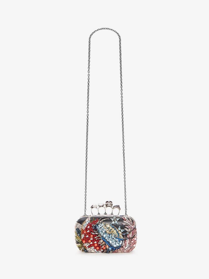 Women's Hieronymus Bosch Knuckle Clutch in Multicolor - 5