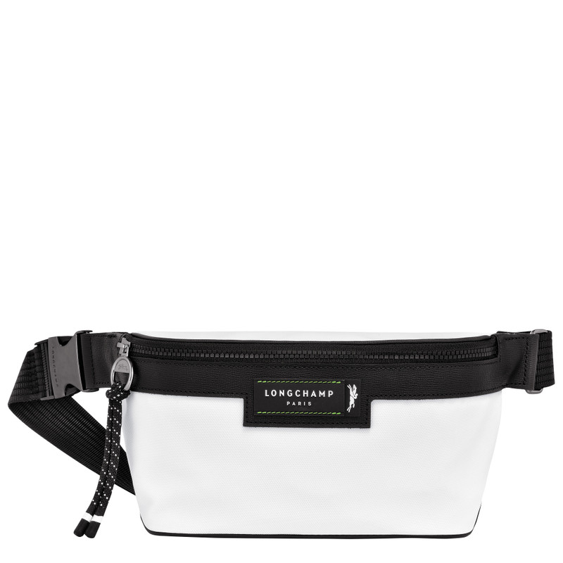 Le Pliage Energy M Belt bag White - Recycled canvas 1