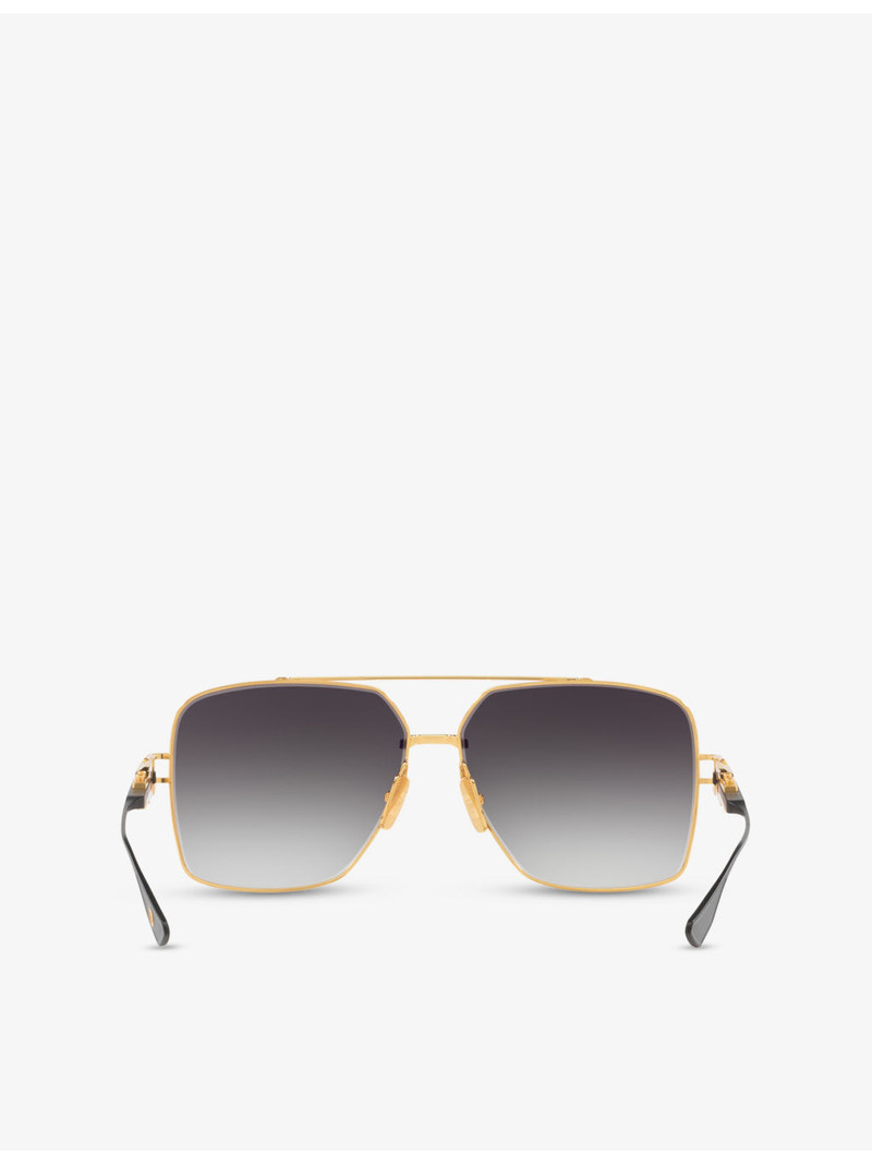 D4000439 Pilot-Frame Metal Sunglasses 4