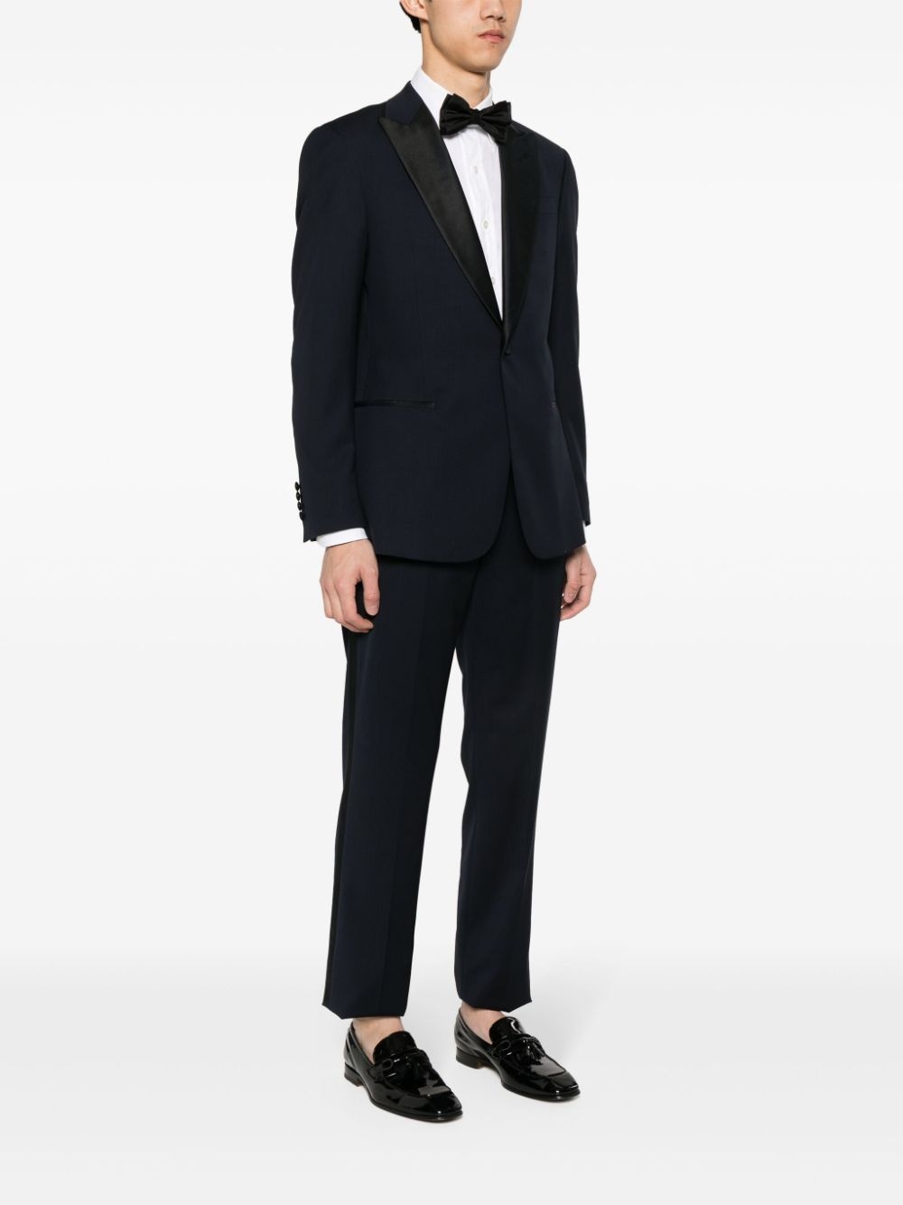 single-breasted wool suit - 3