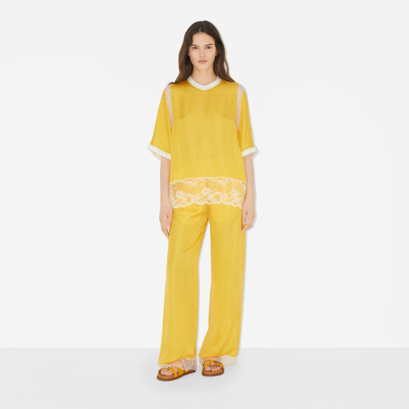 Burberry Satin Wide-leg Trousers outlook