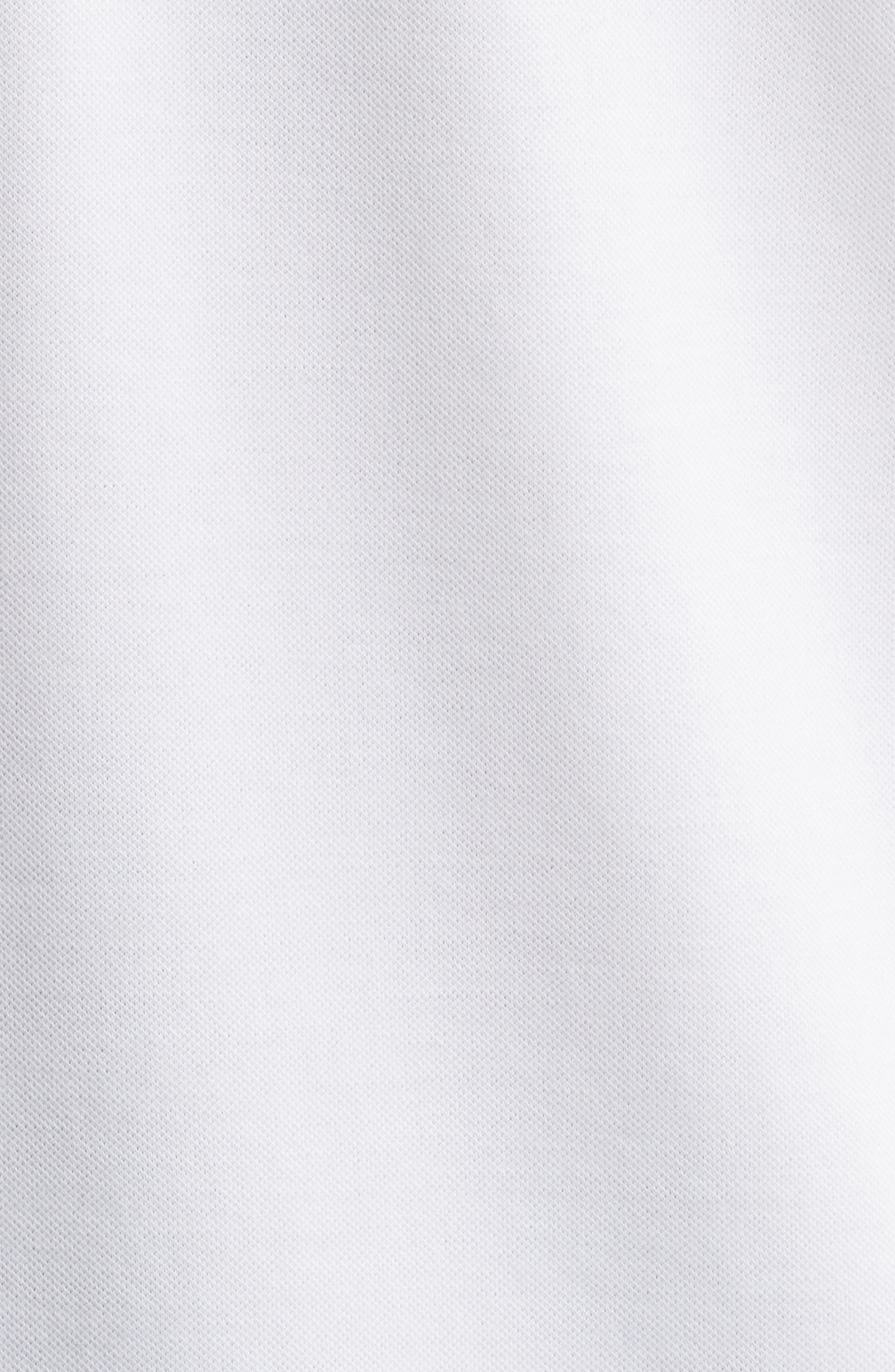 HUGO x RB Formula One™ Team Relaxed Fit Stretch Piqué Polo in White at Nordstrom - 6