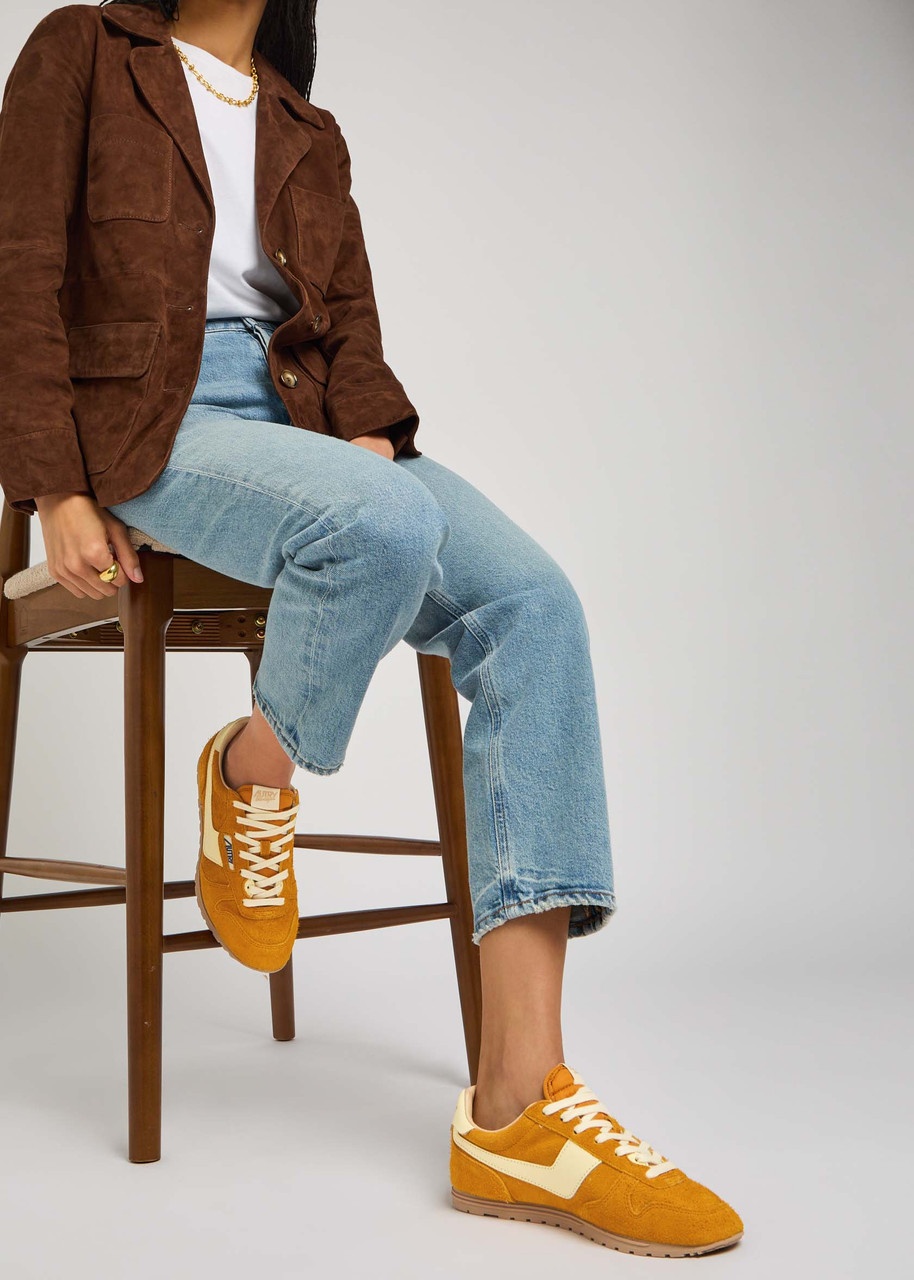 Autry Windspin Panelled Brushed Suede Sneakers - 5